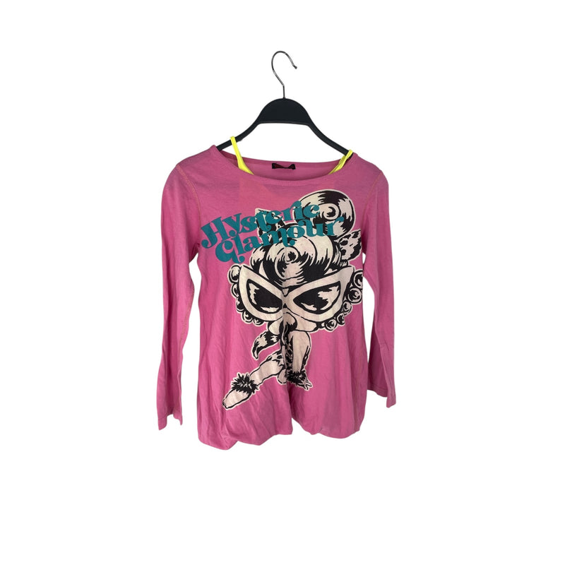 HYSTERIC GLAMOUR/Cut & Sew/FREE/Cotton/PNK/Double top