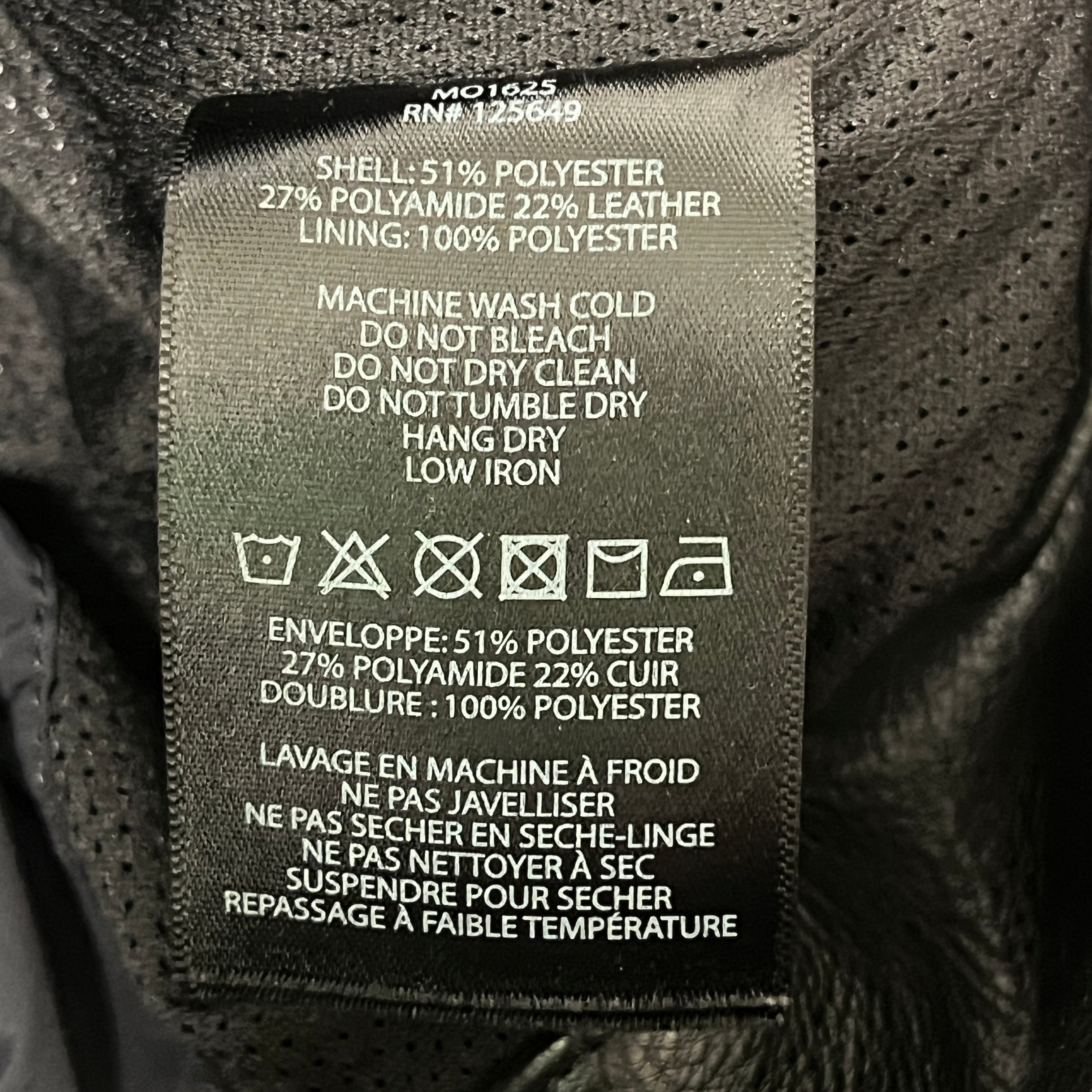 AETHER APPARE/Riders Jkt (S)/L/BLK/DRAFT MESH MOTO JACKET view 4