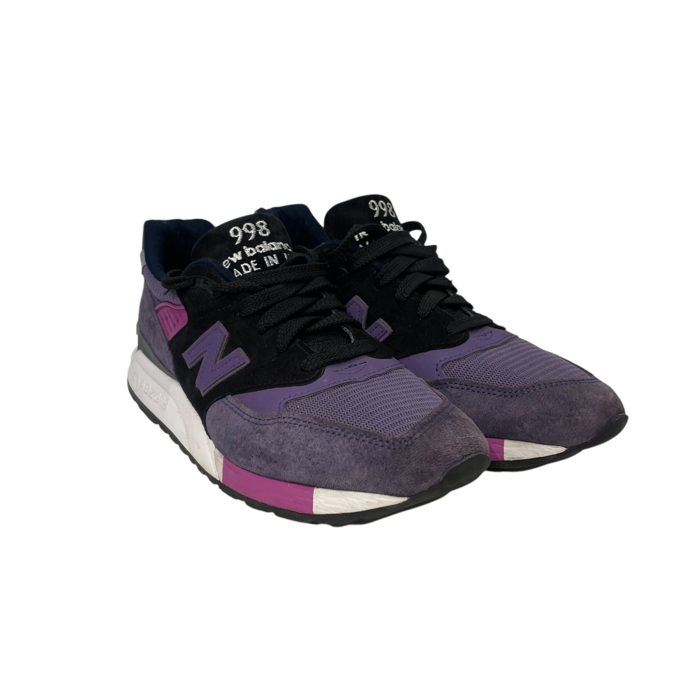 NEW BALANCE/Low-Sneakers/US 10/Suede/PPL/m998bld view 1