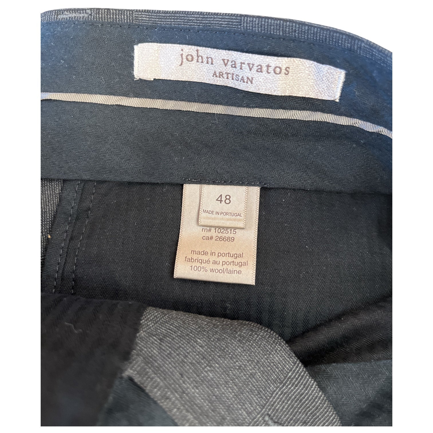 john varvatos/Slacks/48/Cotton/GRY/JOHN VARVATOS ARTISAN view 3