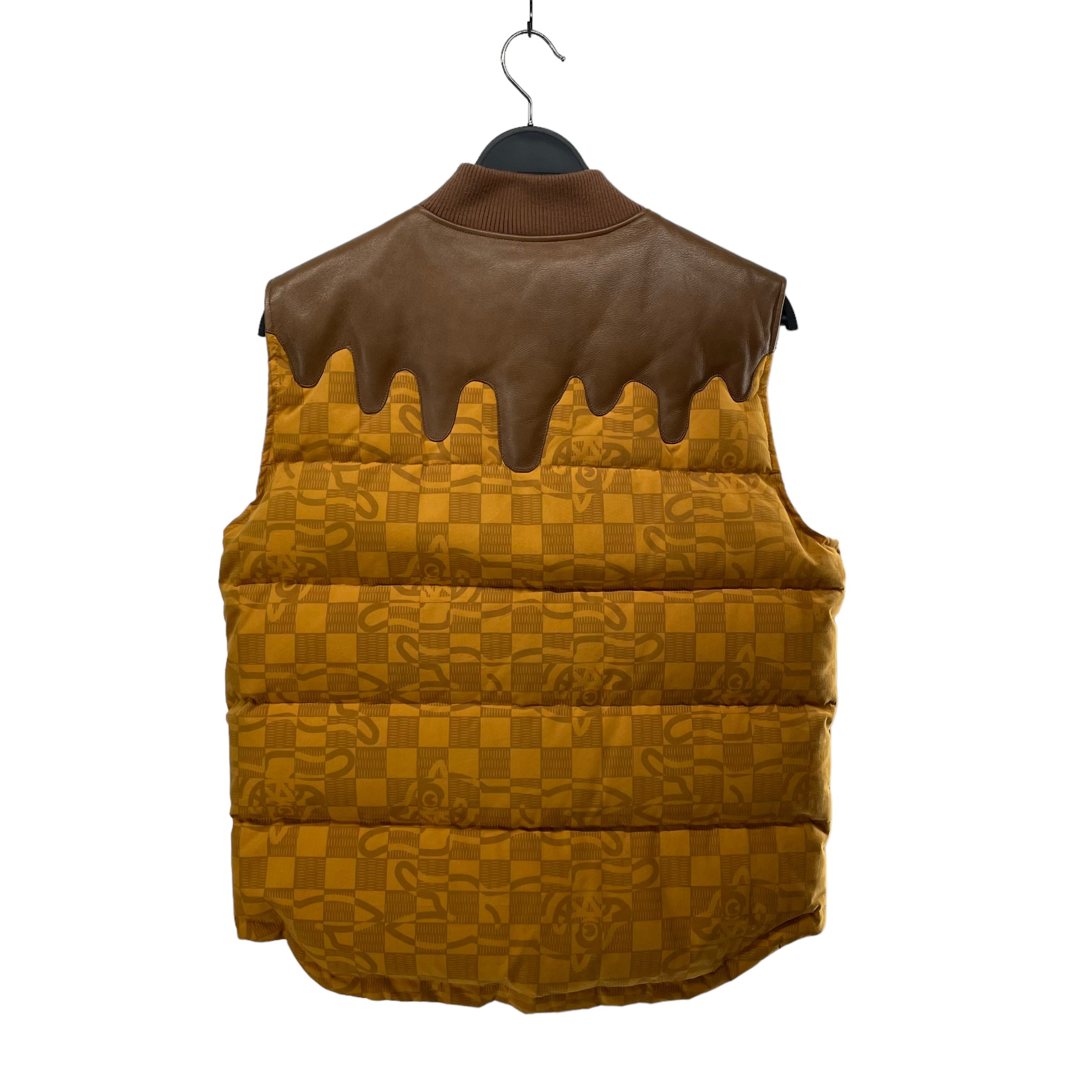 ICE CREAM/Puffer Vest/S/All Over Print/Cotton/CML/BRW DRIP view 2