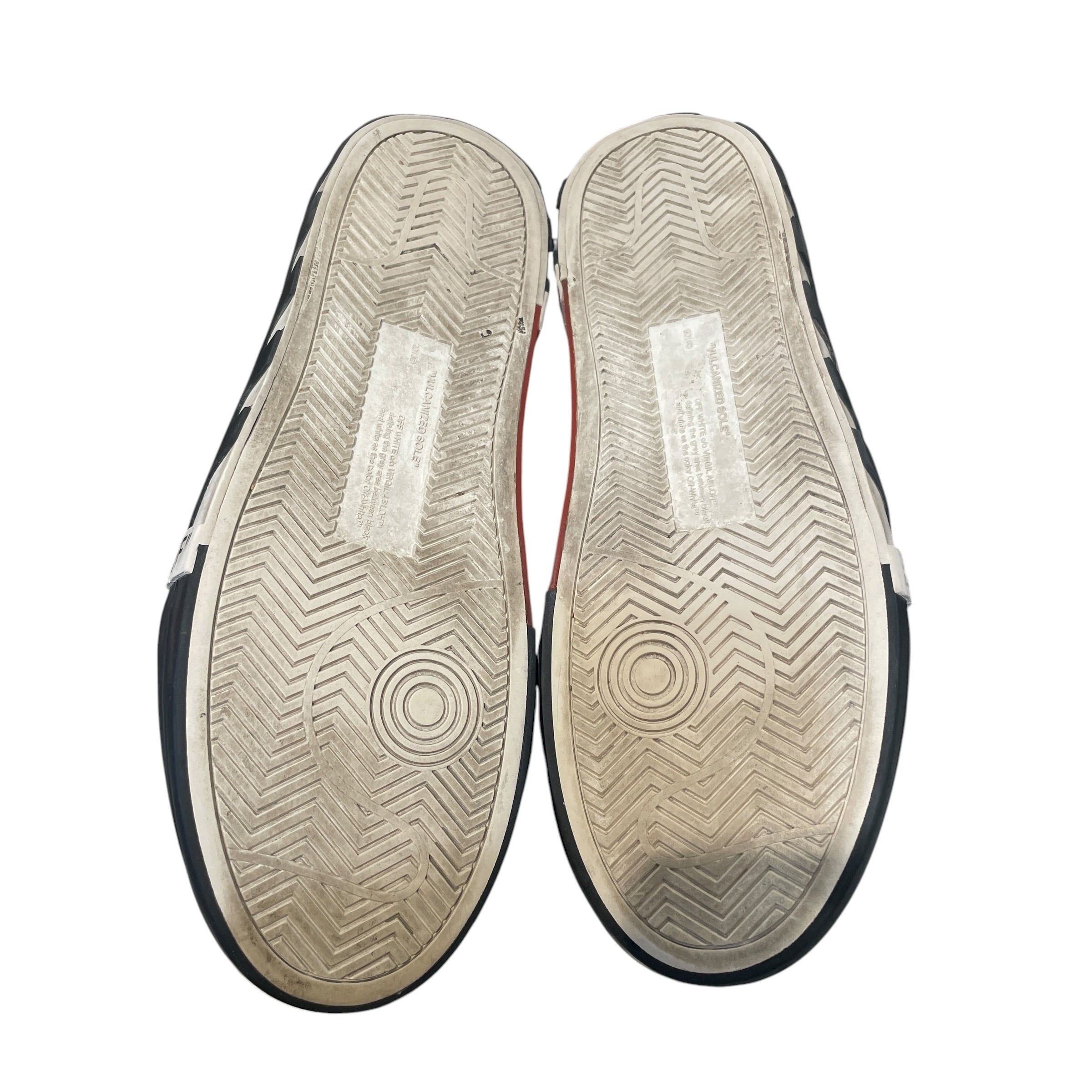 OFF-WHITE/Low-Sneakers/EU 44/Cotton/BLK/Vulcanized Low Top 'Black' view 7