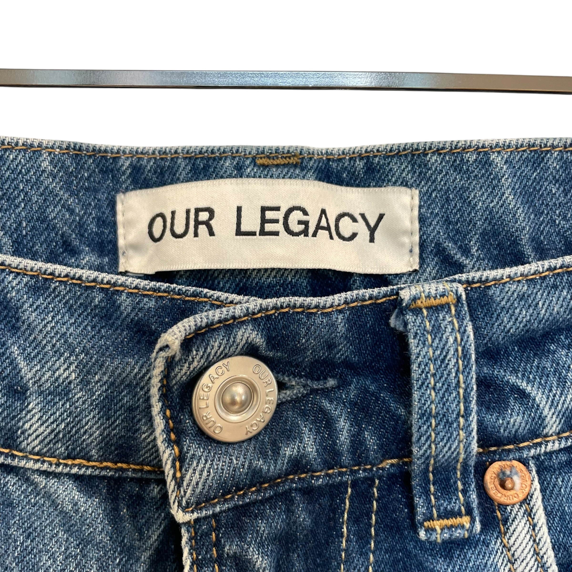 OUR LEGACY/Pants/30/Denim/NVY/ view 3