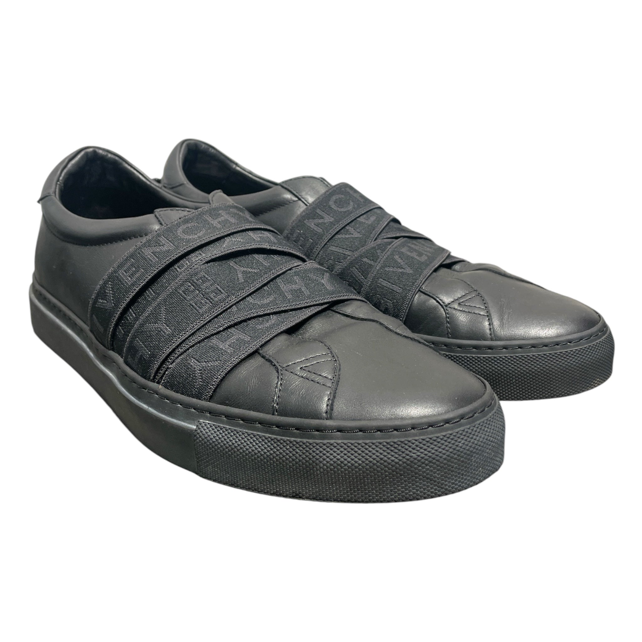 GIVENCHY/Low-Sneakers/EU 43/Leather/BLK/Urban Street Wrap Around Logo view 1