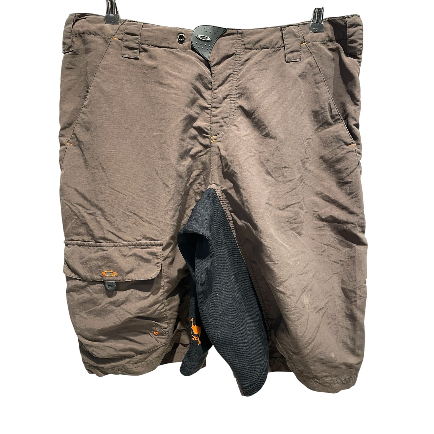 OAKLEY/Shorts/L/Nylon/BRW/oakley software shorts view 1