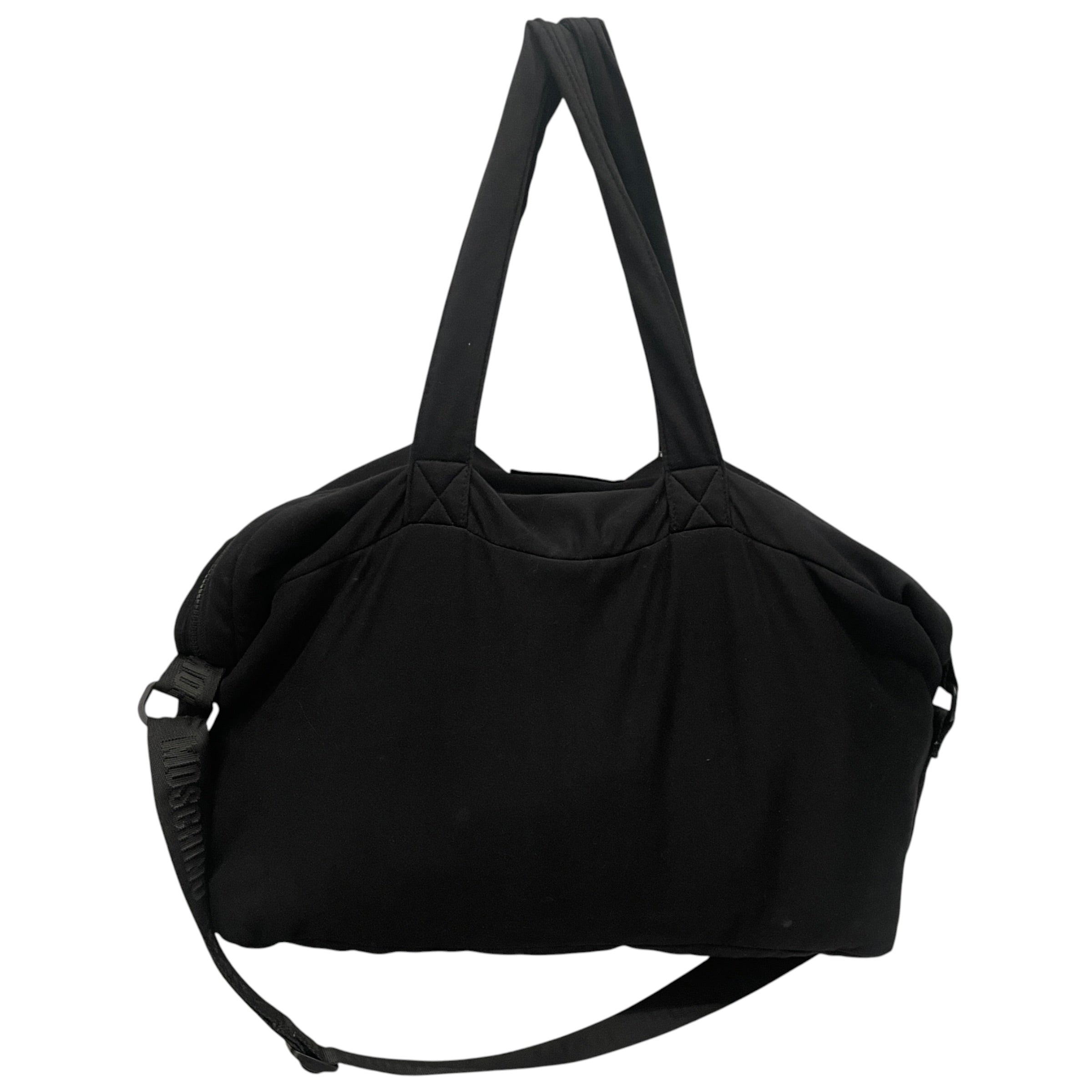 MOSCHINO/Cross Body Bag/Cotton/BLK/MOSCHINO BABY TEDDY BEAR view 2