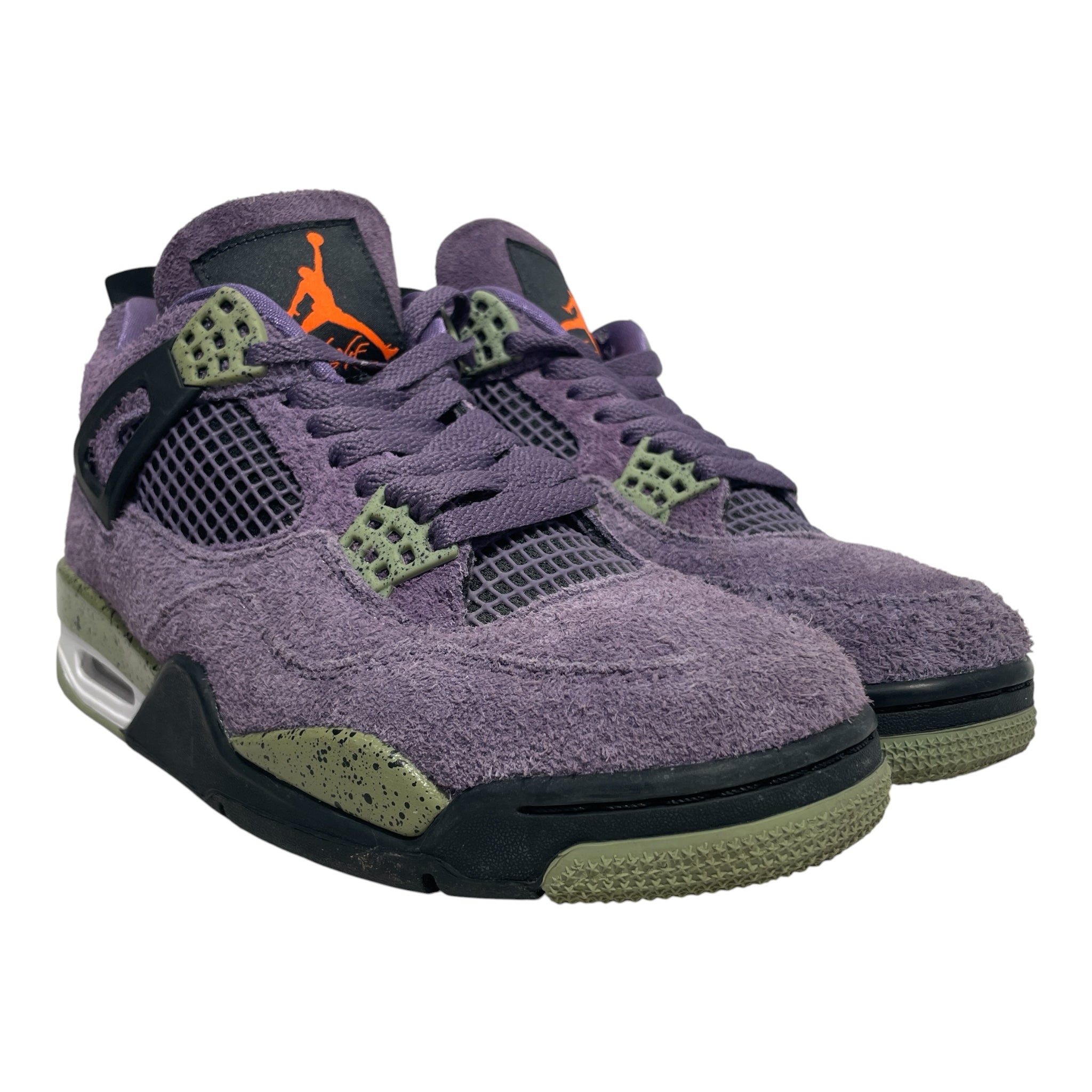 NIKE/Hi-Sneakers/US 7.5/Leather/PPL/jordan 4 canyon purple view 1