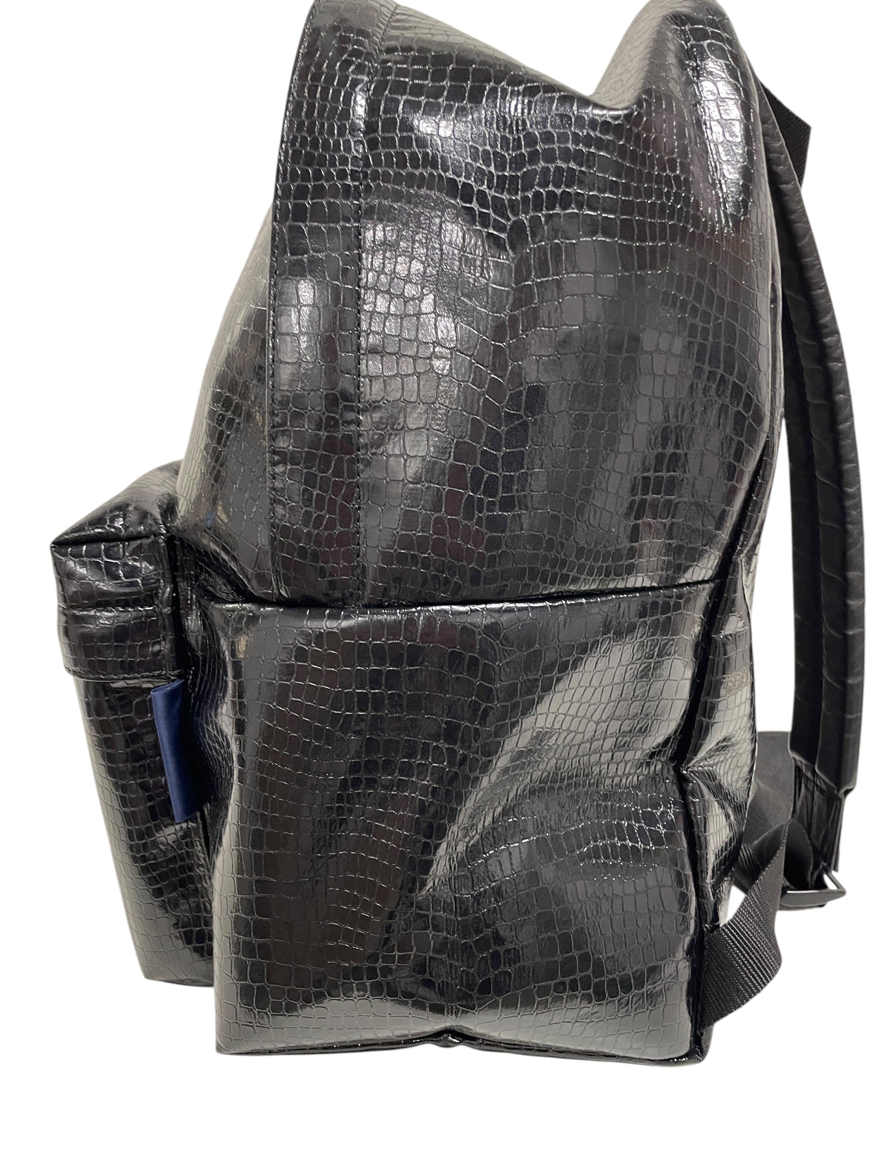 COMME des GARCONS/Backpack/Leather/BLK/CROCODILE SKIN view 4