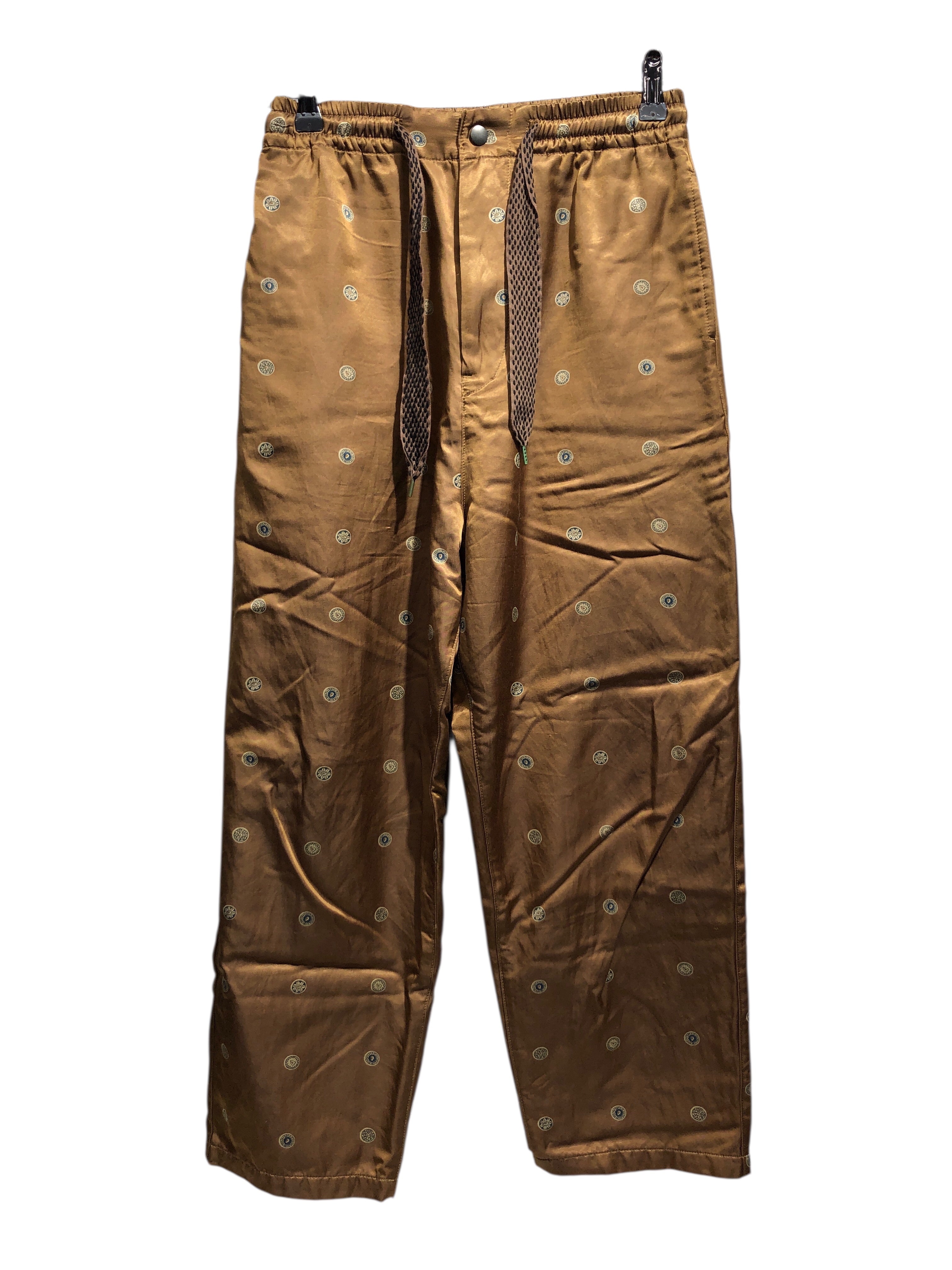 KAPITAL/Pants/1/Cotton/GLD/All Over Print/rayon blend lil circle design view 2