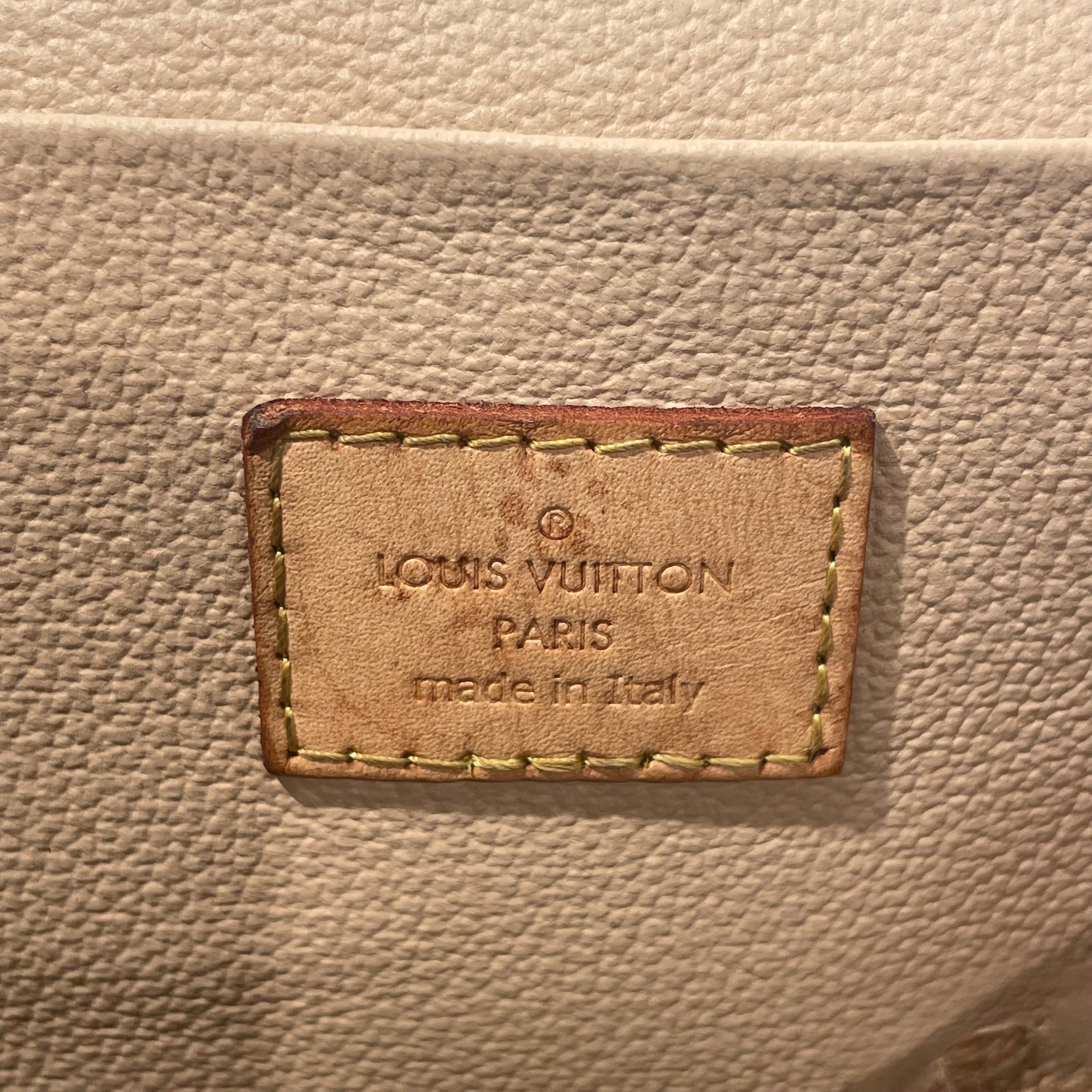 LOUIS VUITTON/Pouch/Monogram/Leather/BRW/makeup bag N40597 view 5