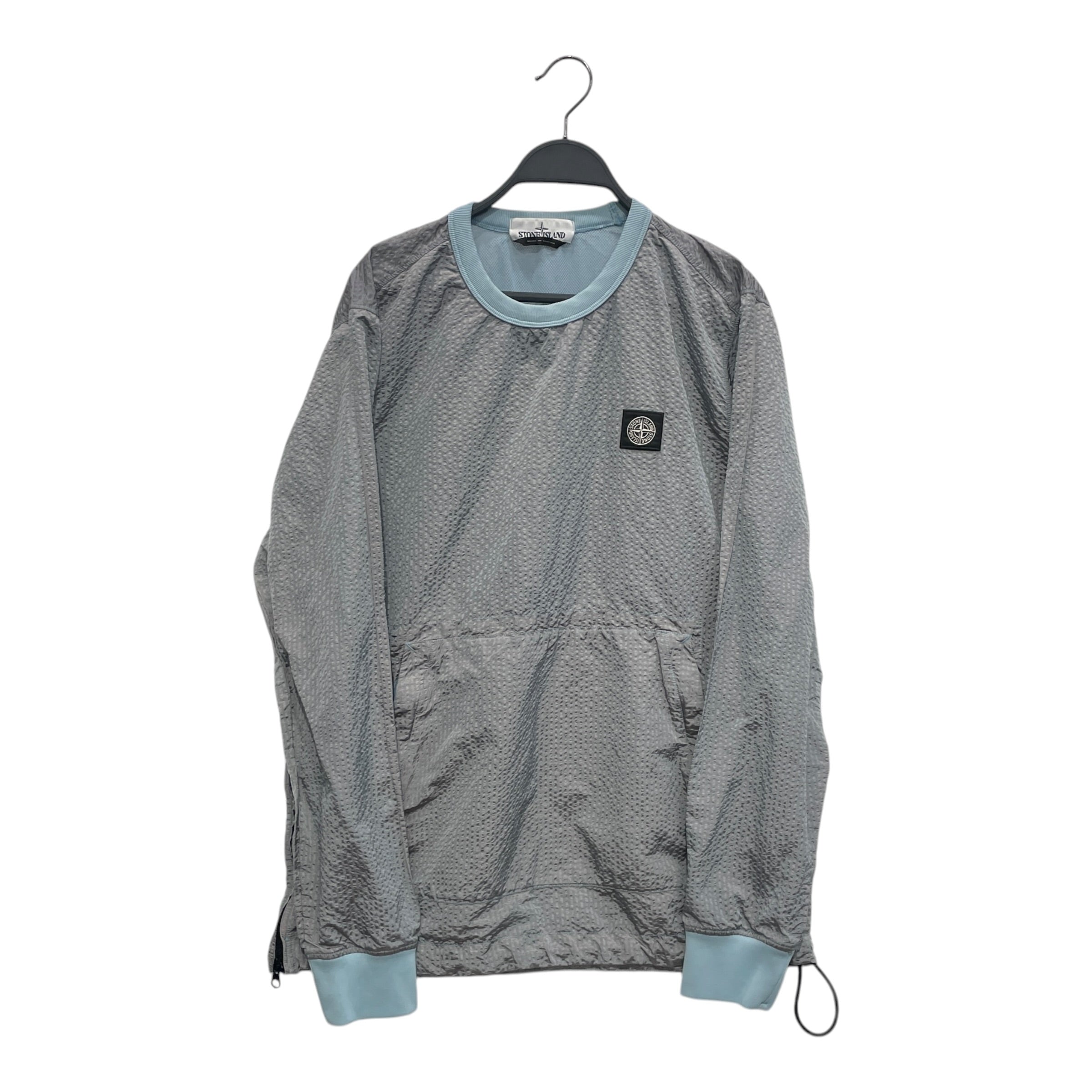 STONE ISLAND/Sweatshirt/M/Nylon/SLV/AQUA MESH WINDBREAKER MATERIAL view 1