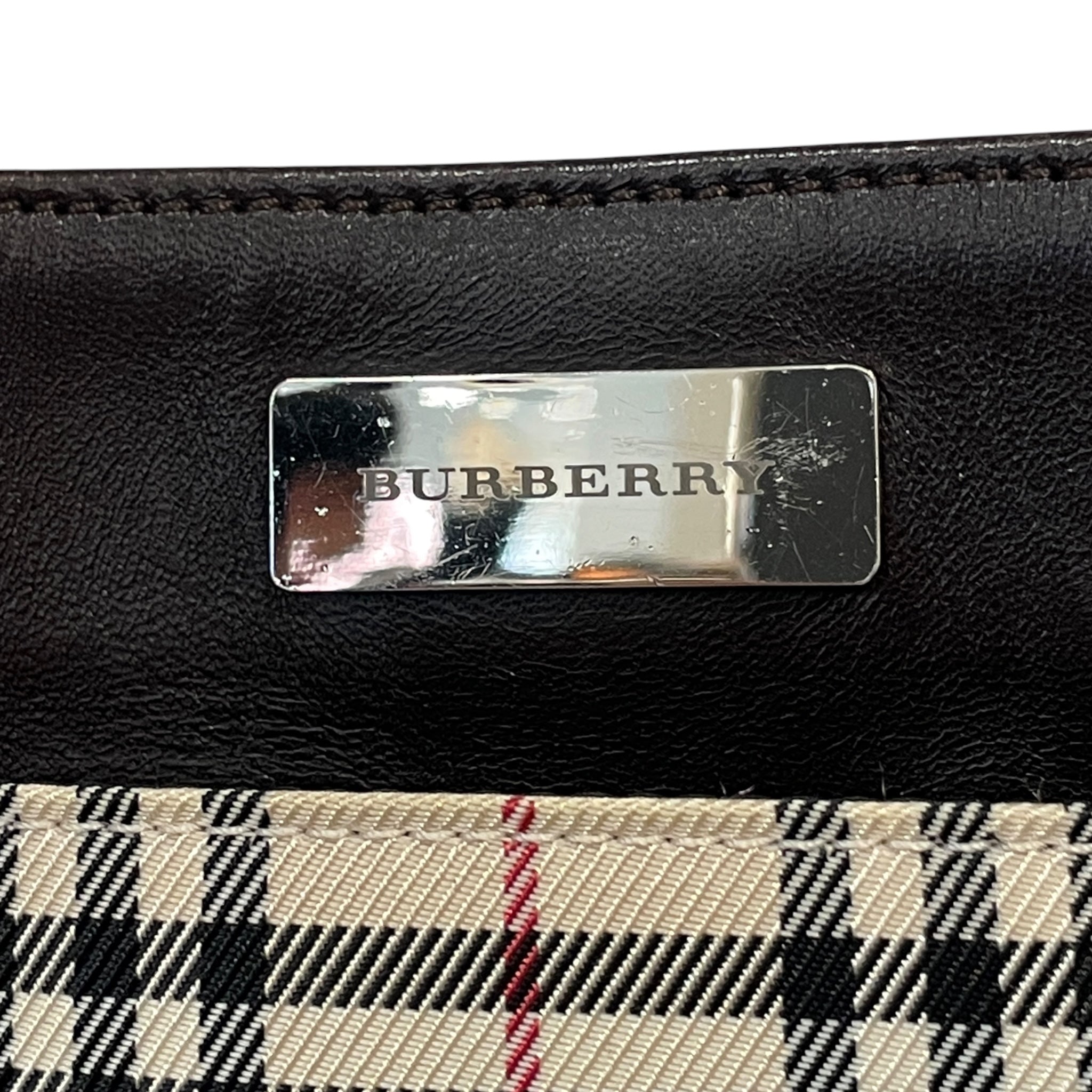 BURBERRY/Hand Bag/Plaid/CRM/2GKRK7C view 5