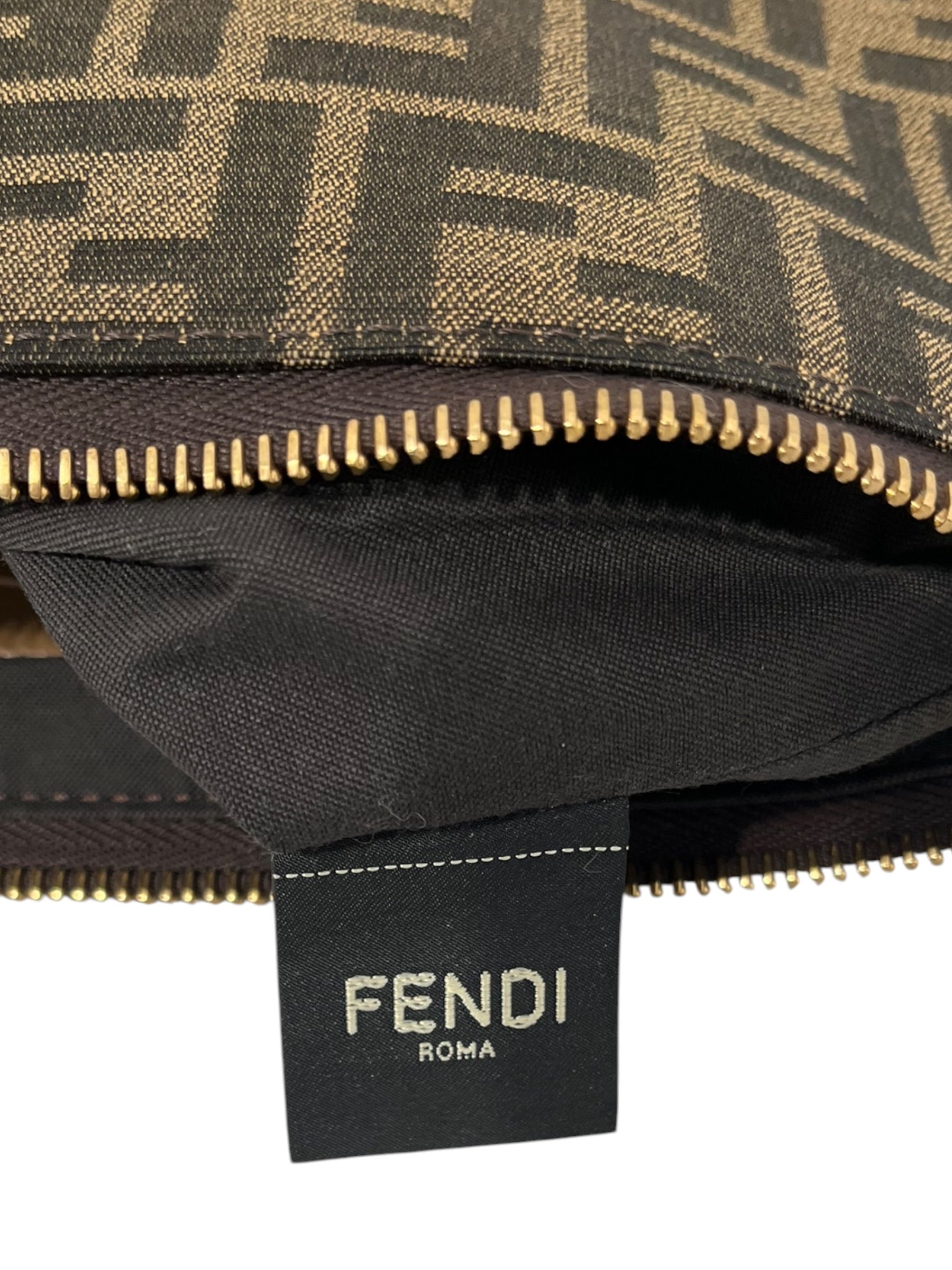 FENDI/Pouch/Monogram/Cotton/BRW/ZUCCA POUCH W/ CARD HOLDERS view 4