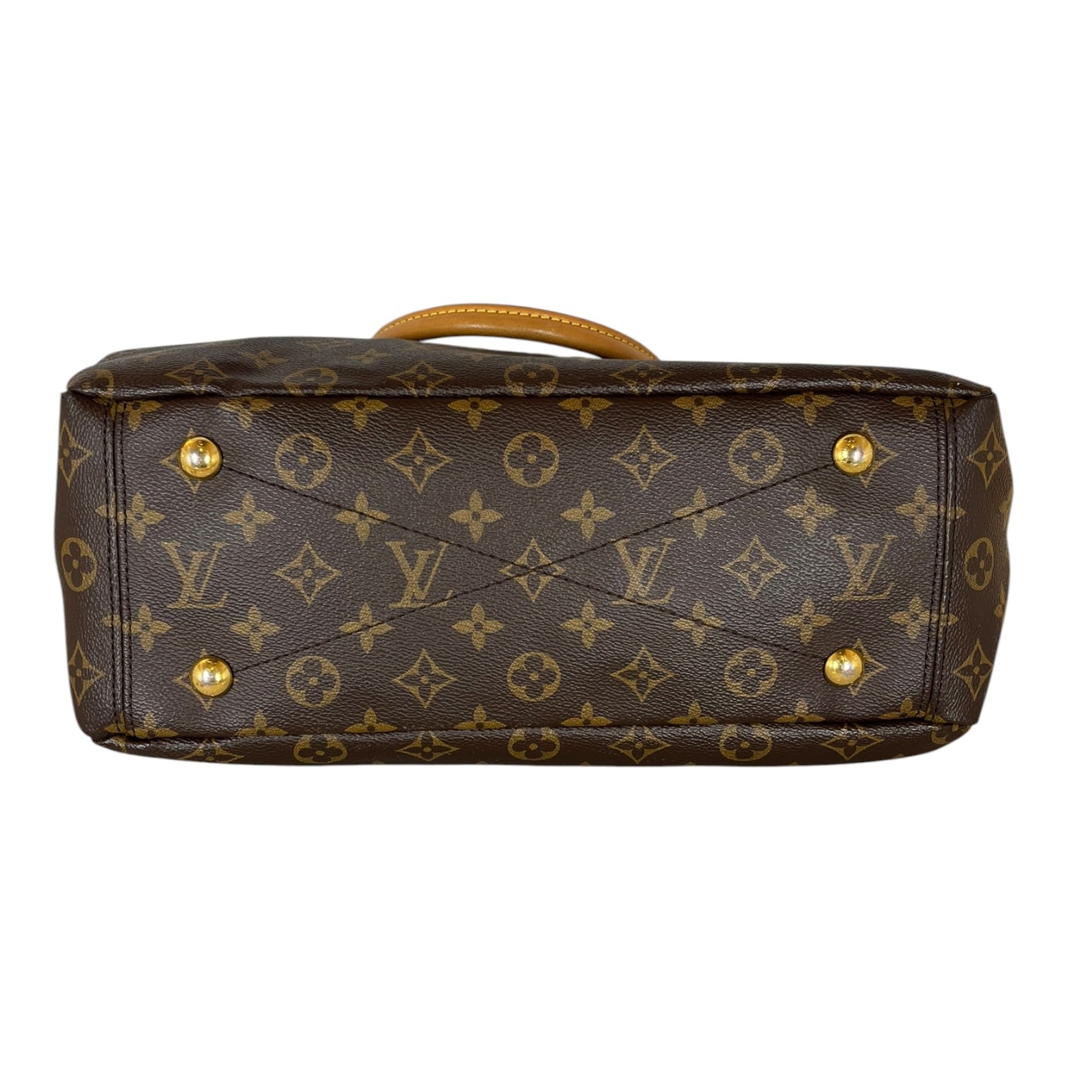 LOUIS VUITTON/Hand Bag/All Over Print/Leather/BRW/Pallas MM Aurora Purple view 4