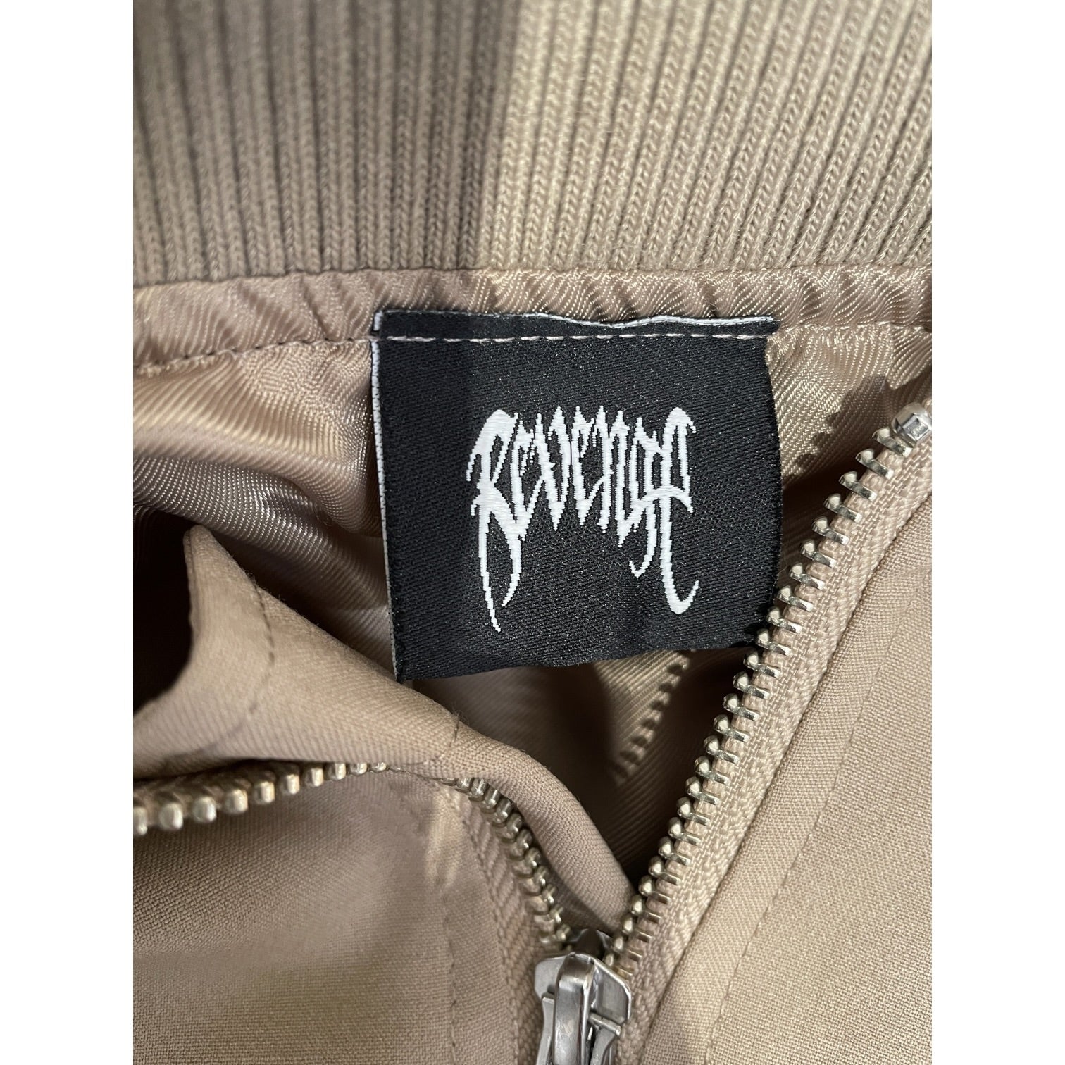 Revenge/Jacket/M/Cotton/BEG/bomber view 3