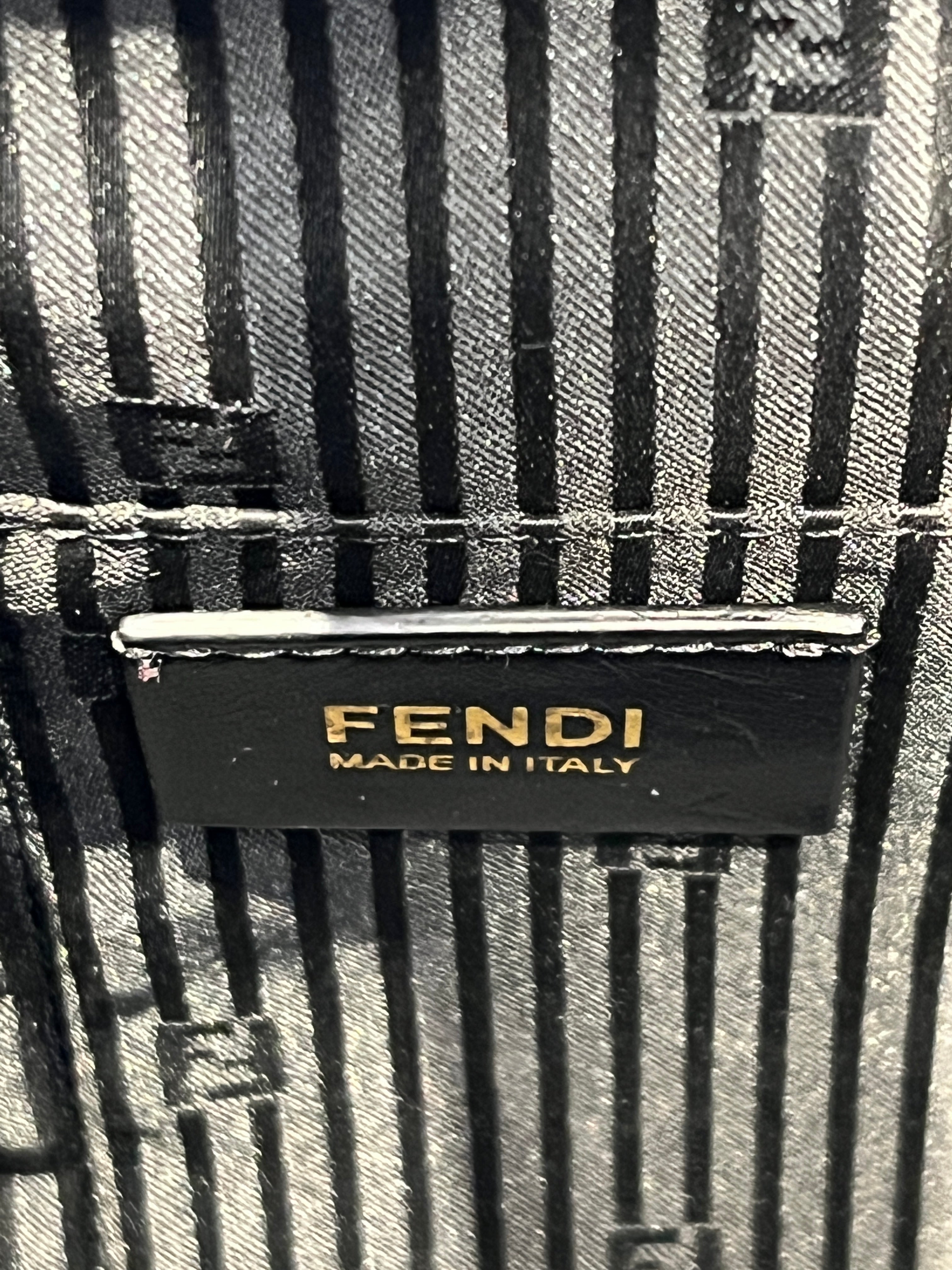 FENDI/Hand Bag/L/Leather/BLK/ view 6