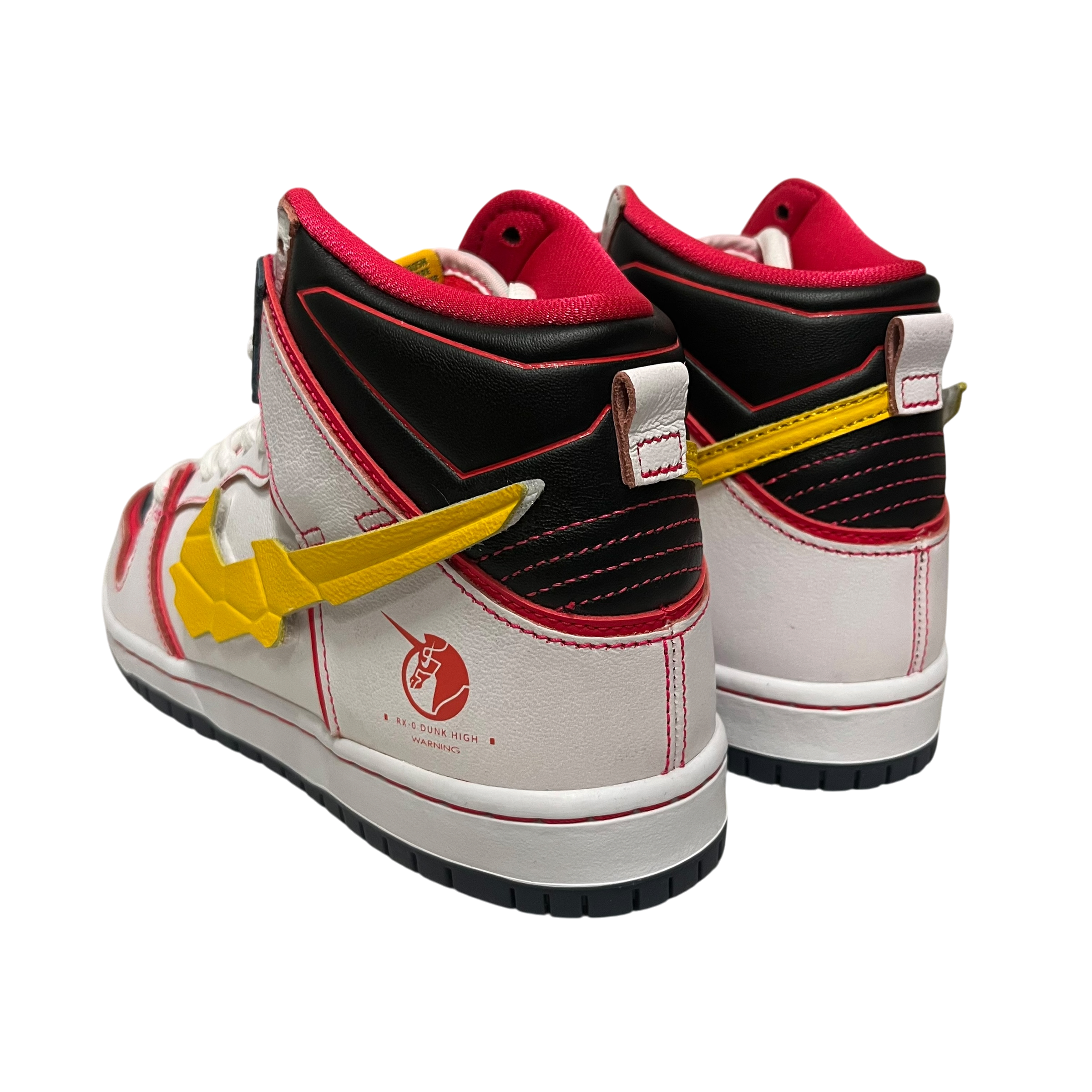 NIKE SB/Hi-Sneakers/US 8/Leather/WHT/sb unicorn view 2