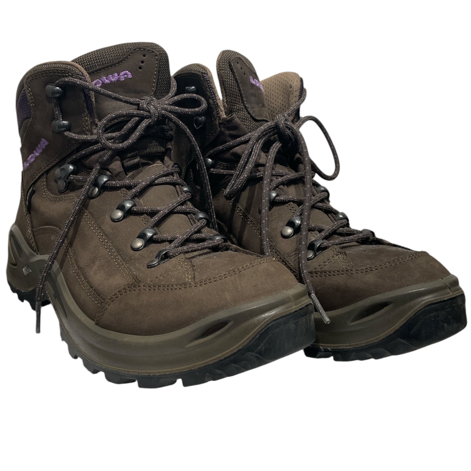 LOWA/Trekking Boots/US 8.5/Leather/BRW/RENEGADE GTX view 1