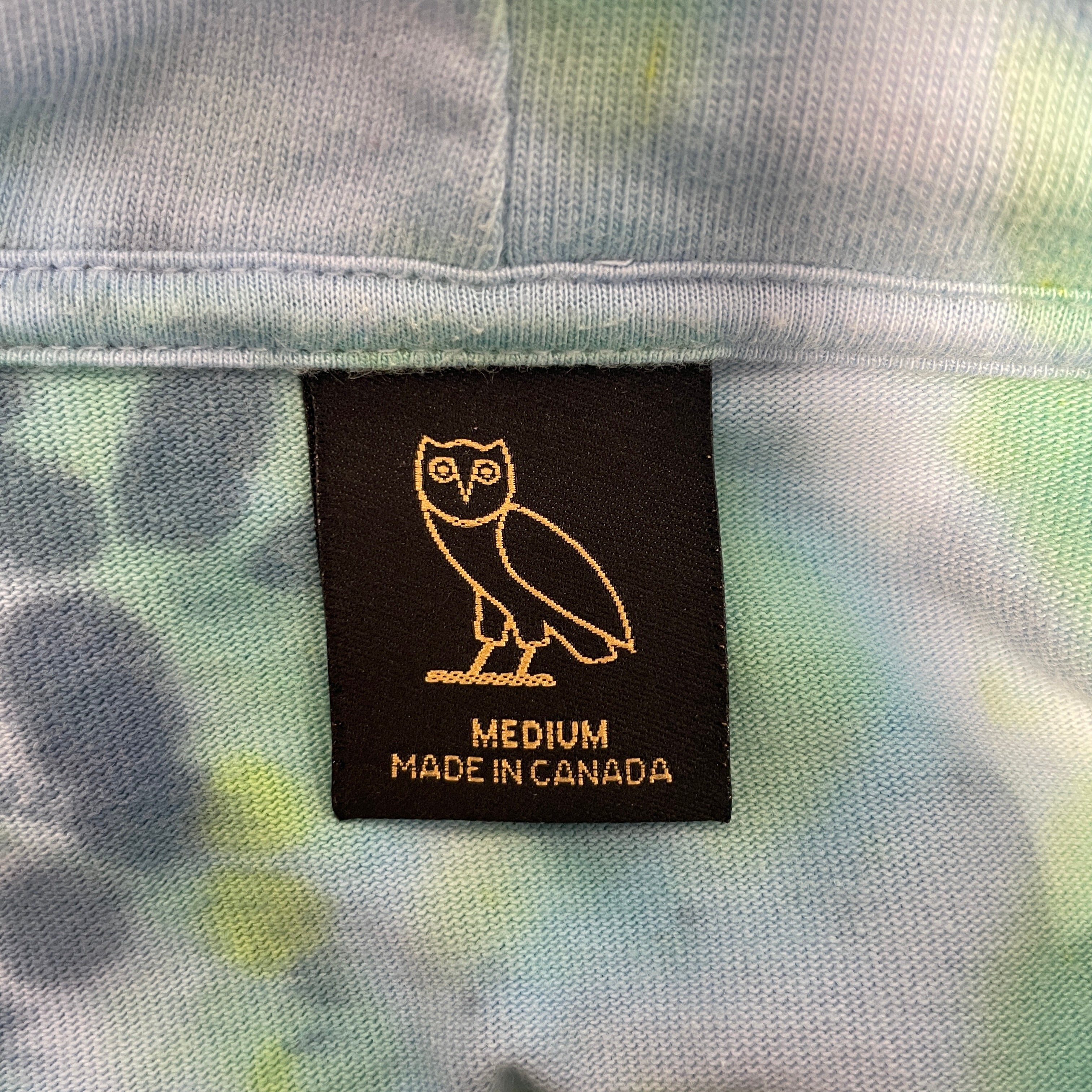OCTOBERS VERY OWN(OVO)/Hoodie/M/All Over Print/Cotton/BLU/ view 3