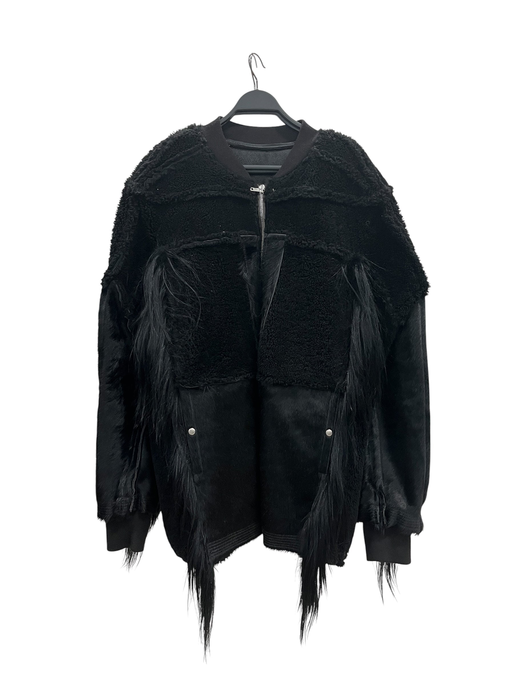 Rick Owens/Jacket/44/Faux Fur/BLK/Strobe FW 22 view 1