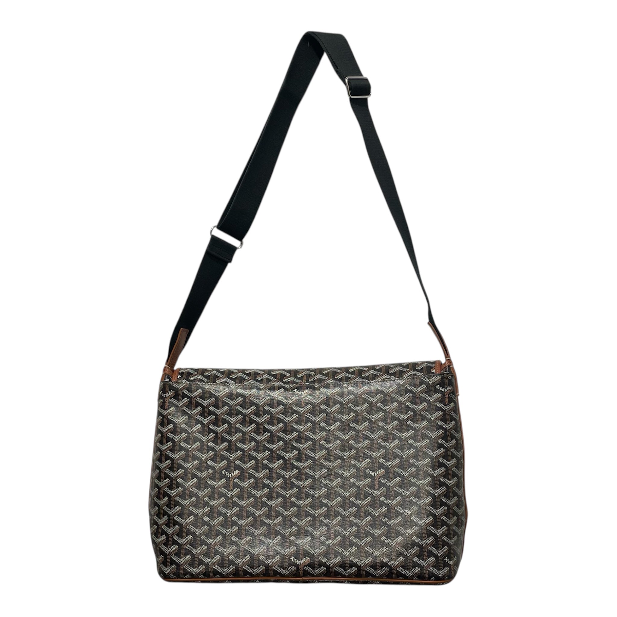 GOYARD/Cross Body Bag/All Over Print/BRW/GOYARDINE CAPETIEN MESSENGER view 2