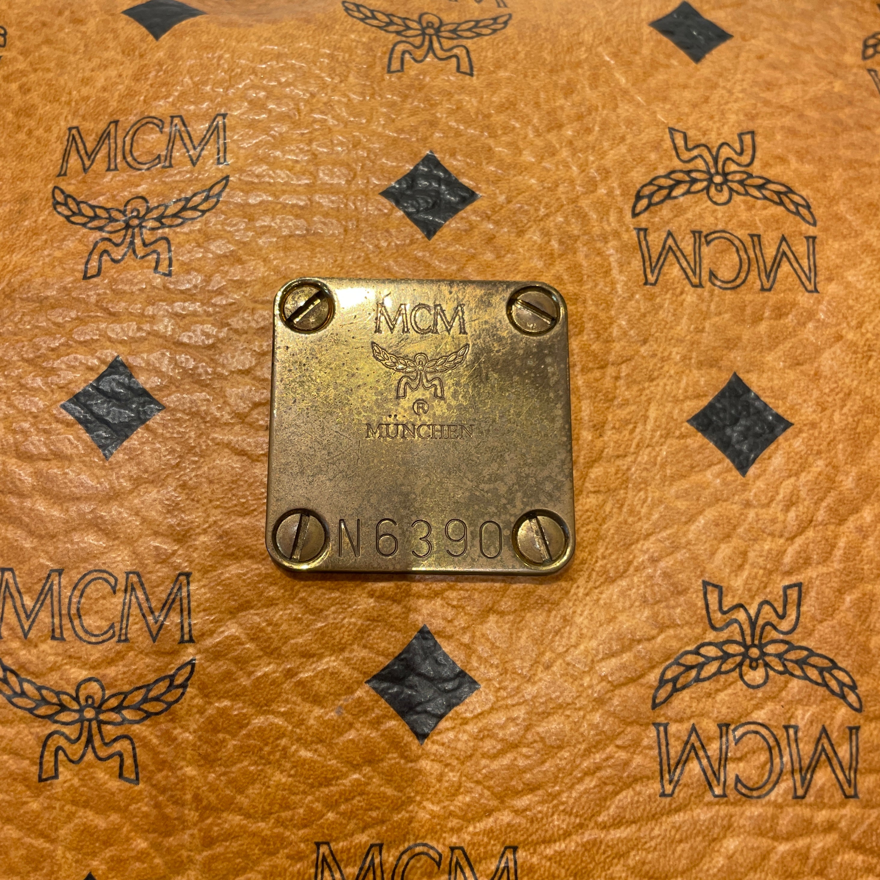 MCM/Boston Bag/Monogram/CML/ view 5