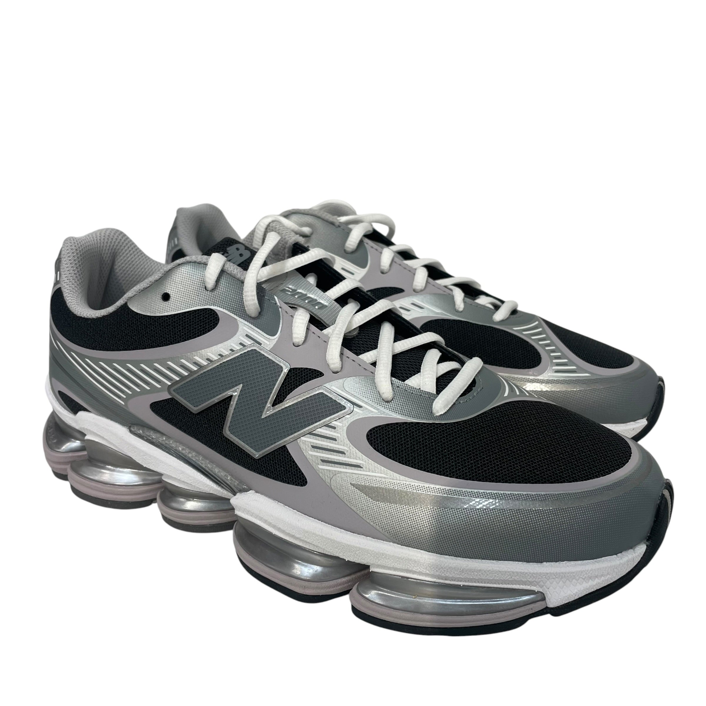 NEW BALANCE/Low-Sneakers/US 10.5/Border/Cotton/GRY/200 view 1