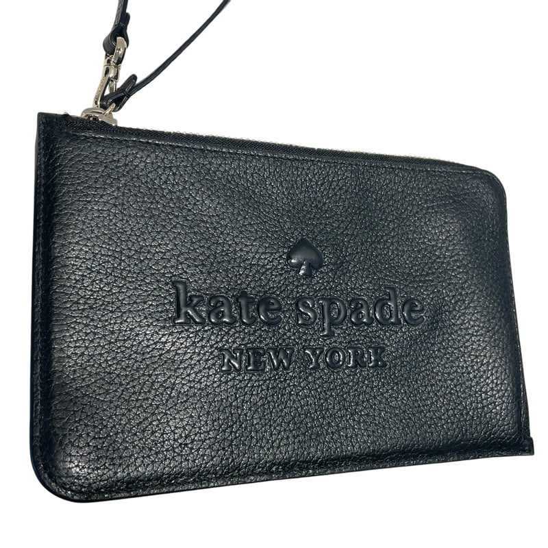 kate spade new york/Wallet/Leather/BLK/LOGO