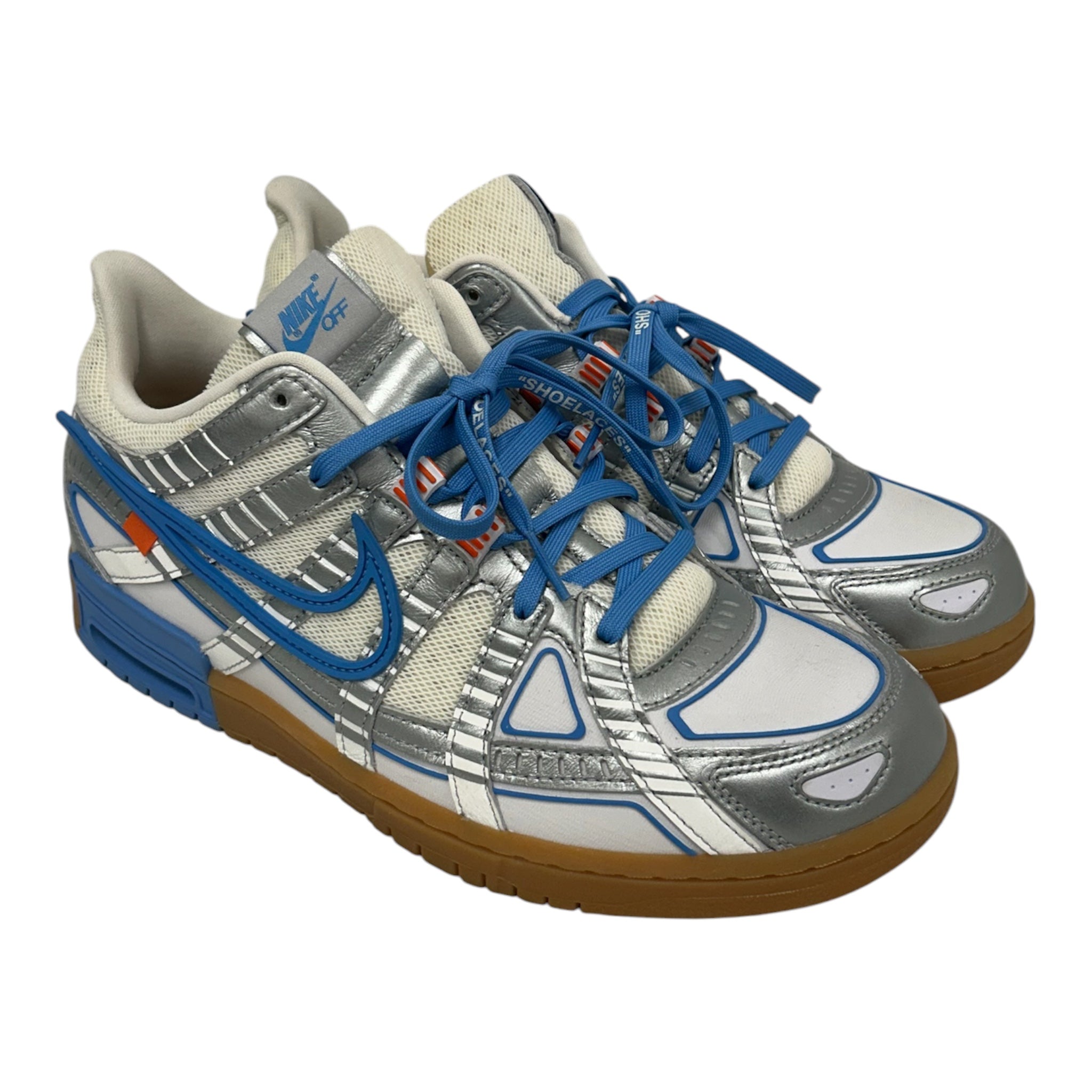 NIKE/OFF-WHITE/Low-Sneakers/US 11.5/BLU/Nike Off-White Rubber Dunk view 1