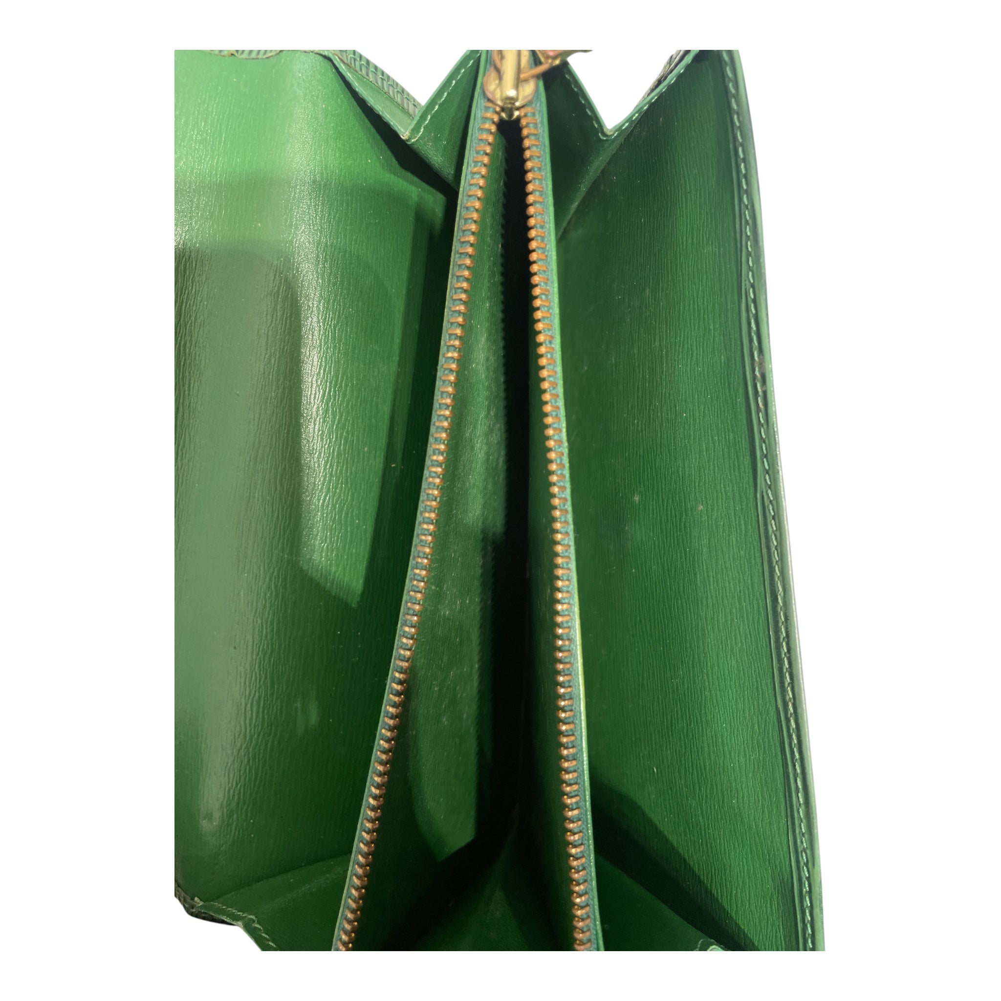 LOUIS VUITTON/Long Wallet/Leather/GRN/ view 4