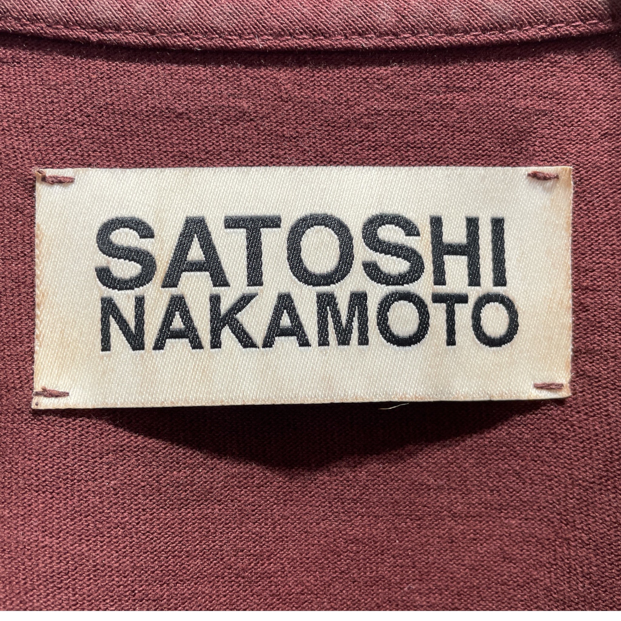 SATOSHI NAKAMOTO/T-Shirt/S/Cotton/BRD/All Over Print/DISTRESSED view 3