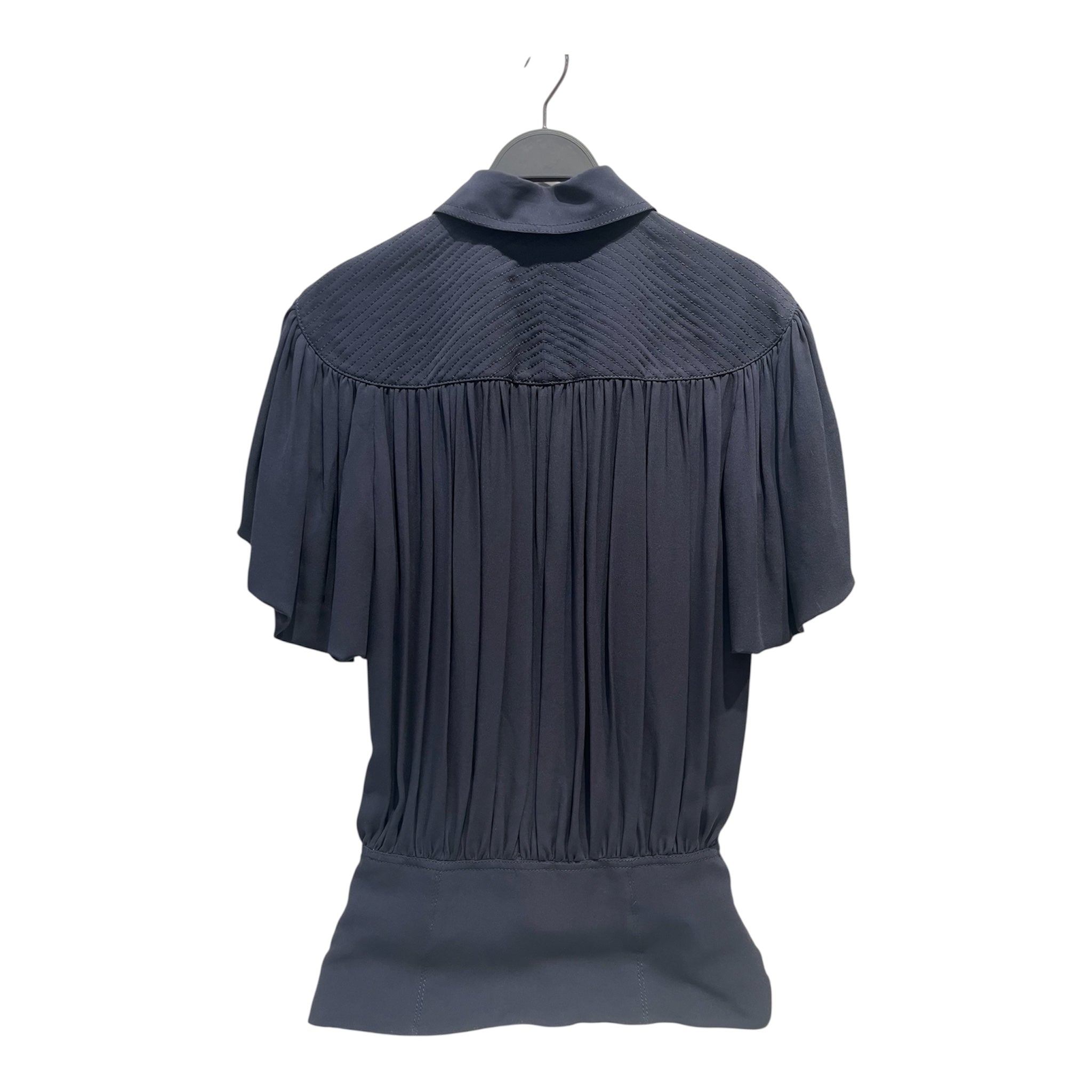 LANVIN/Blouse/S/NVY/LANVIN 2025 RUNWAY BLOUSE view 2