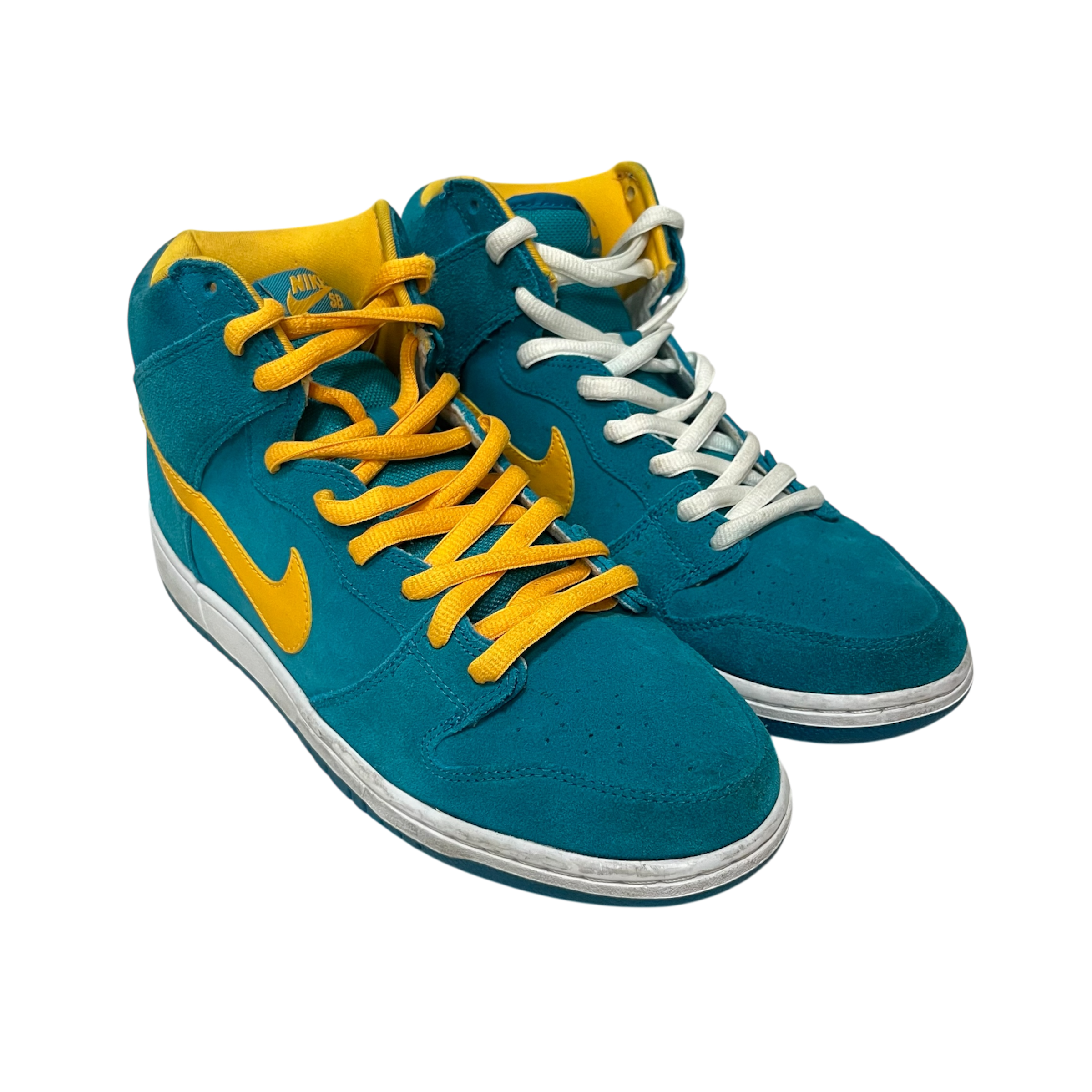 NIKE/Hi-Sneakers/US 11/BLU/dunk hi tropical view 1