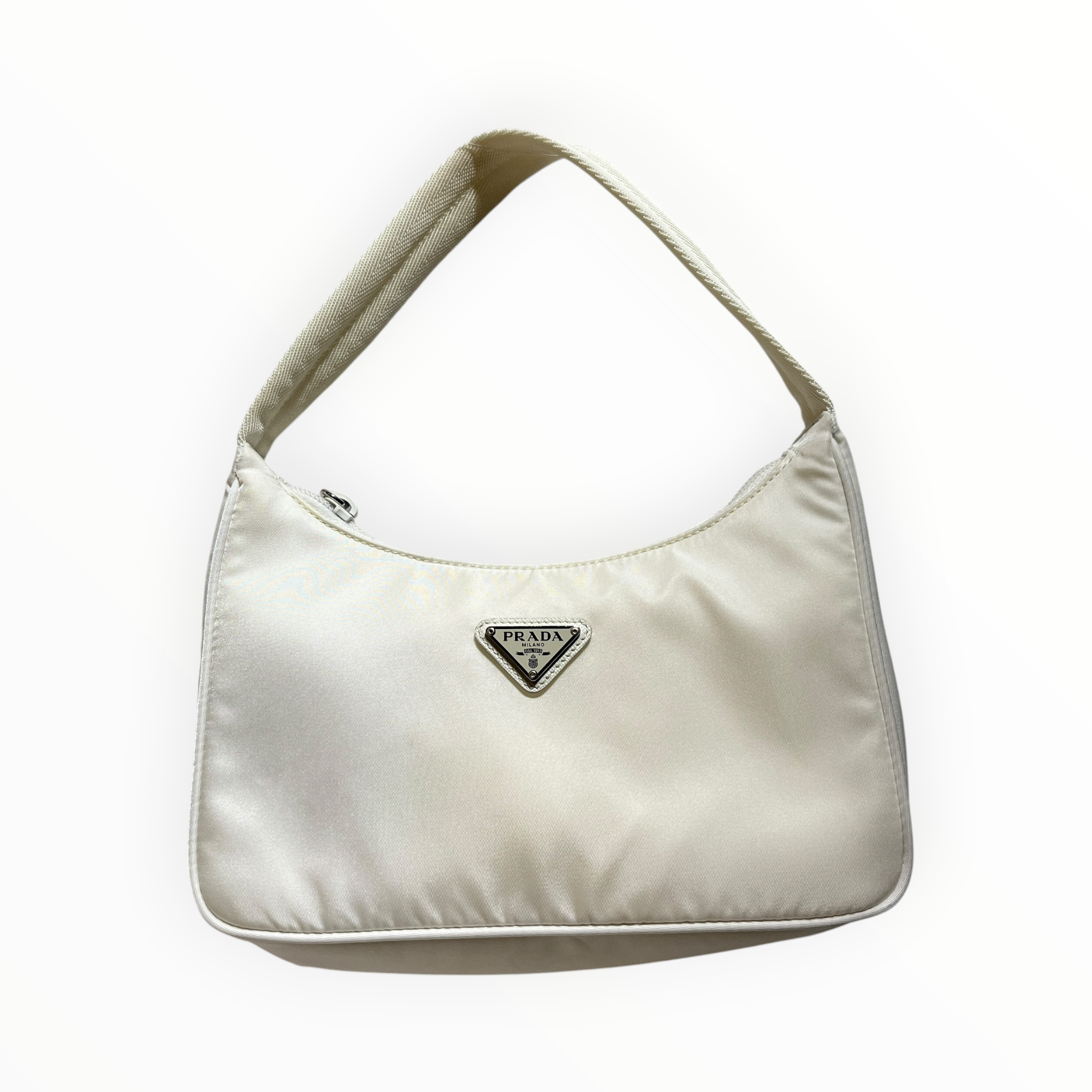 PRADA/Bag/Nylon/WHT/TESSUTO NYLON view 1