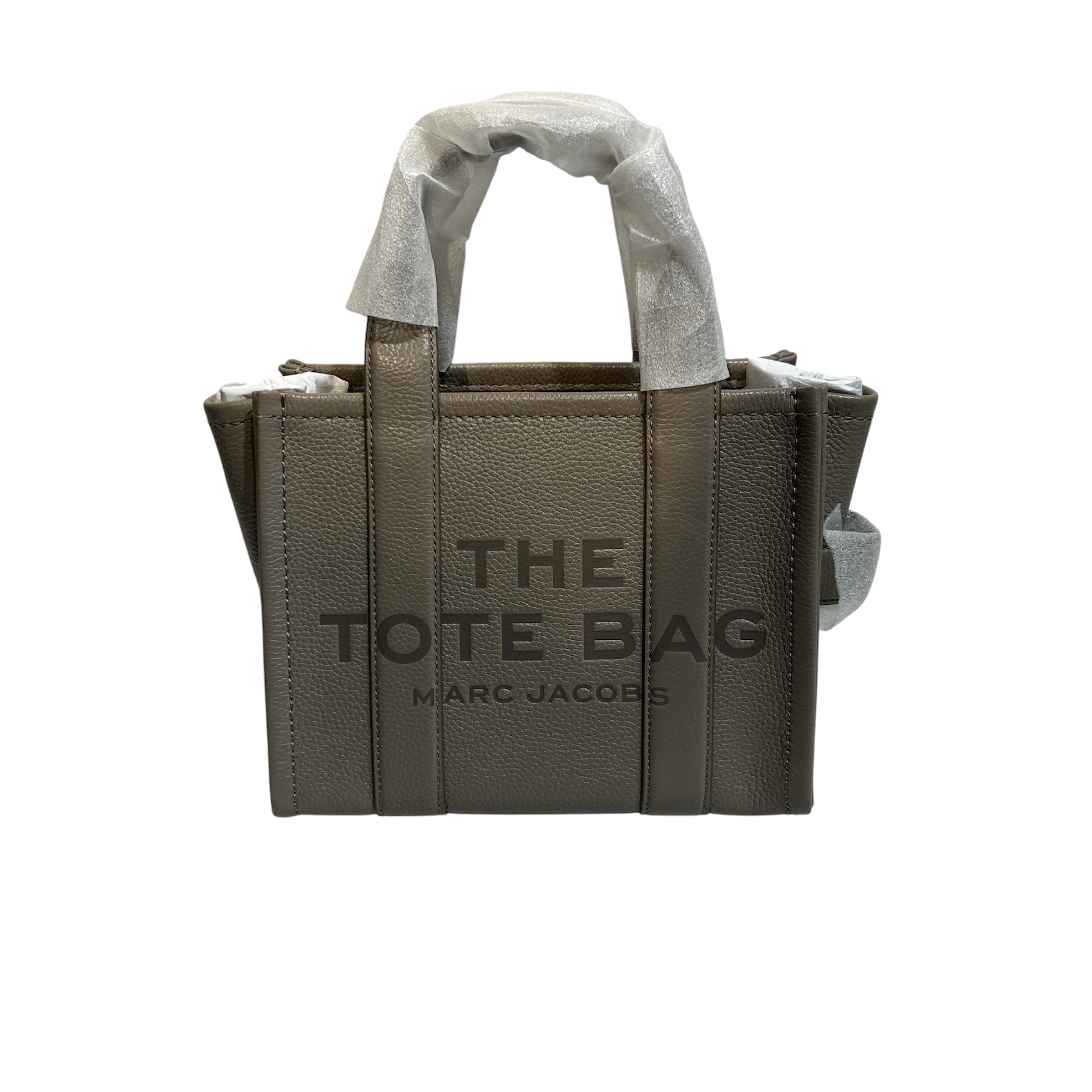MARC JACOBS/Tote Bag/Leather/GRY/The Small Tote Leather view 2