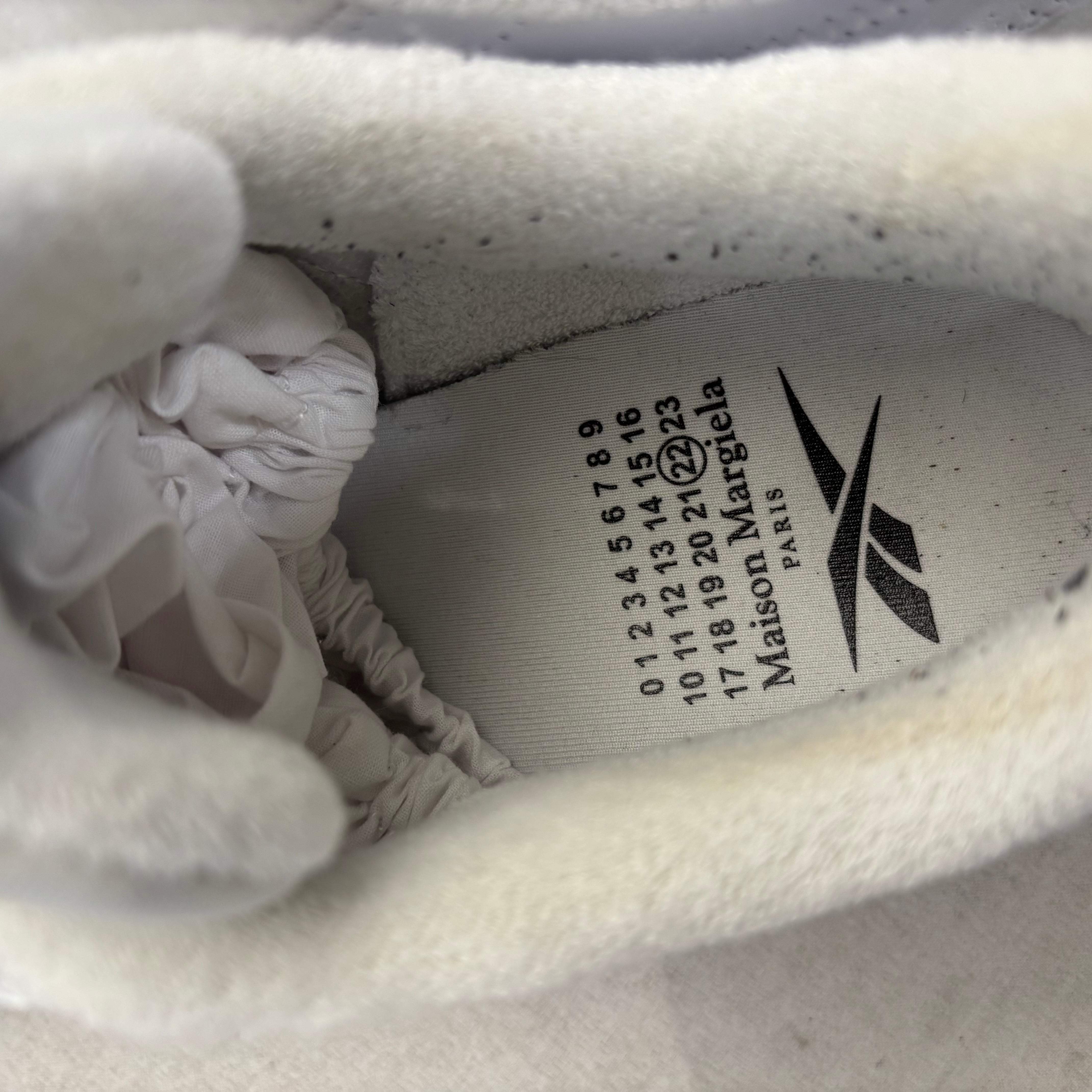 Maison Margiela/Low-Sneakers/US 9/Leather/WHT/leather memory of view 3