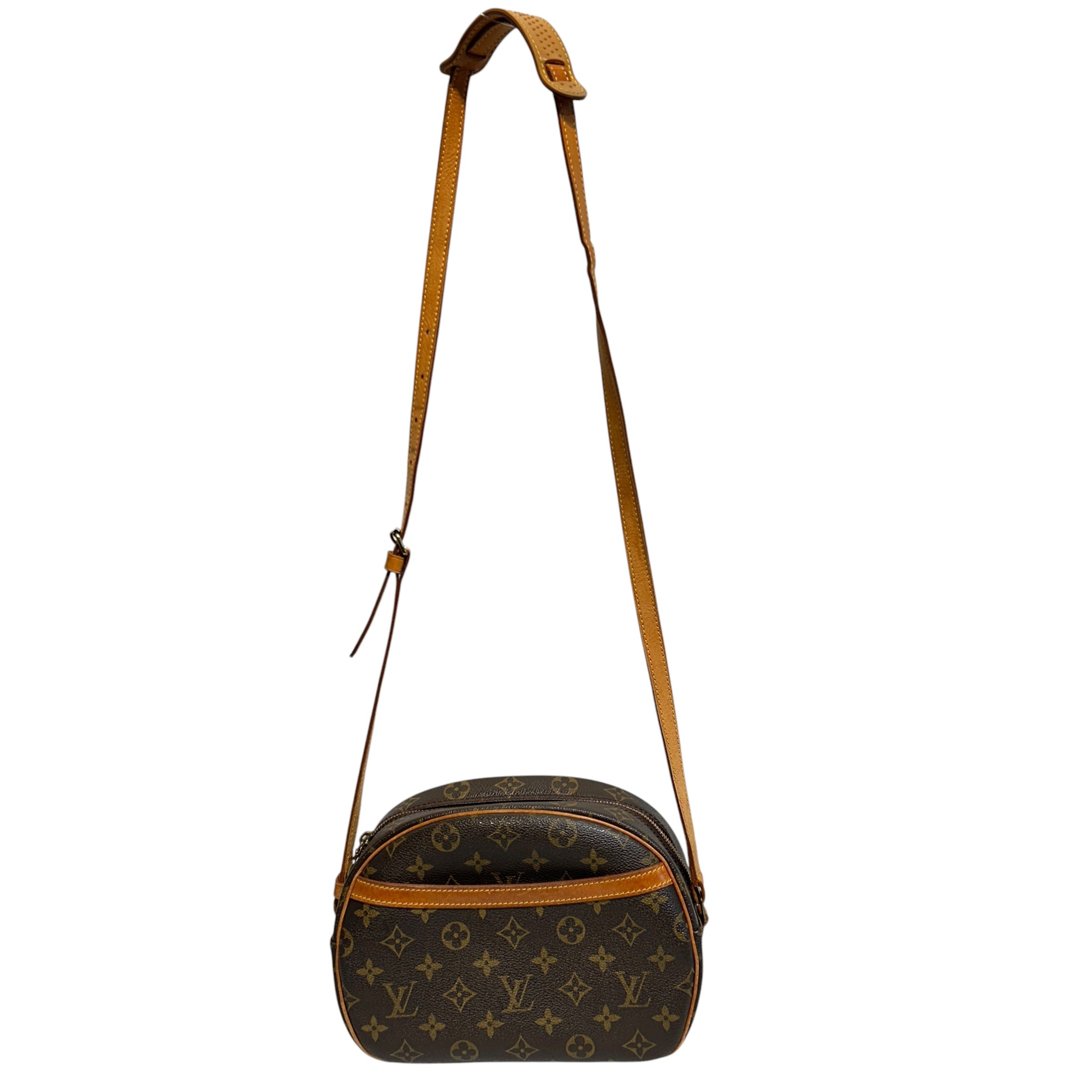 LOUIS VUITTON/Cross Body Bag/Monogram/Leather/BRW/Blois view 1