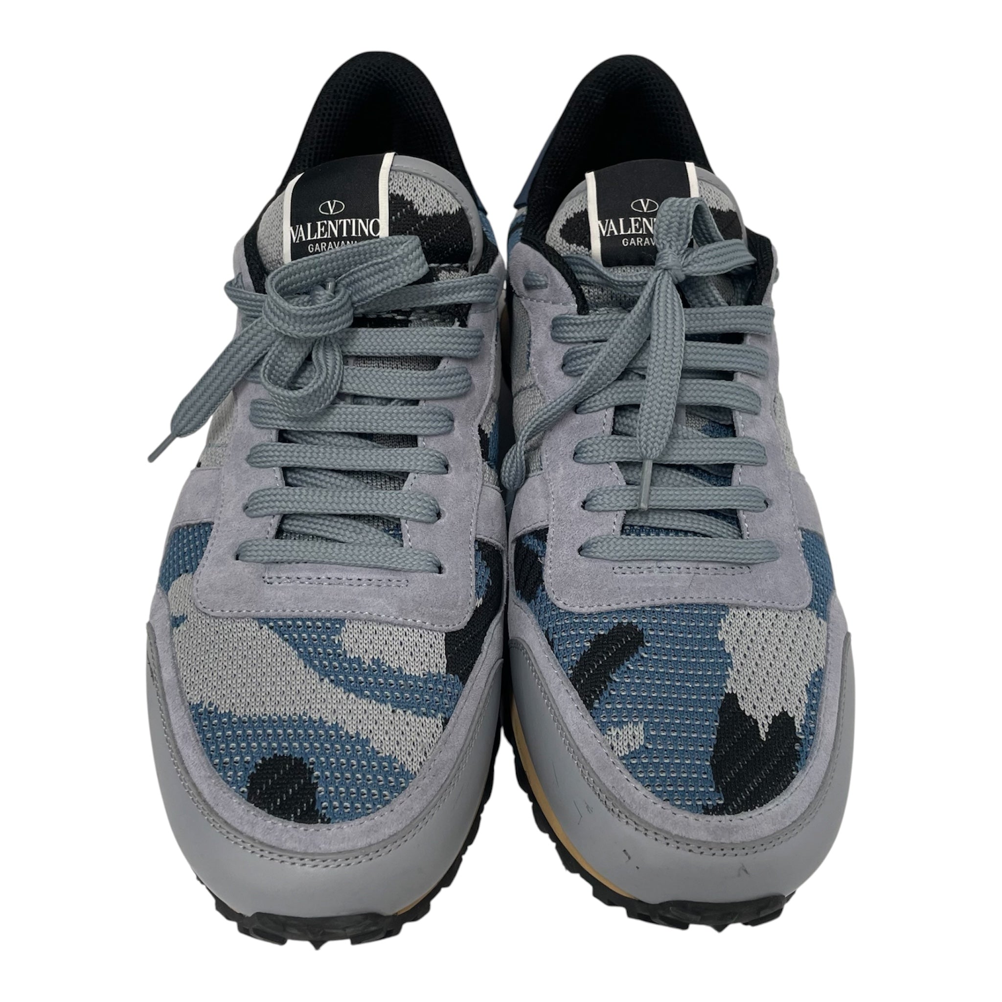 VALENTINO GARAVANI/Low-Sneakers/US 12/Nylon/IDG/ROCKRUNNER GREY INDIGO view 4