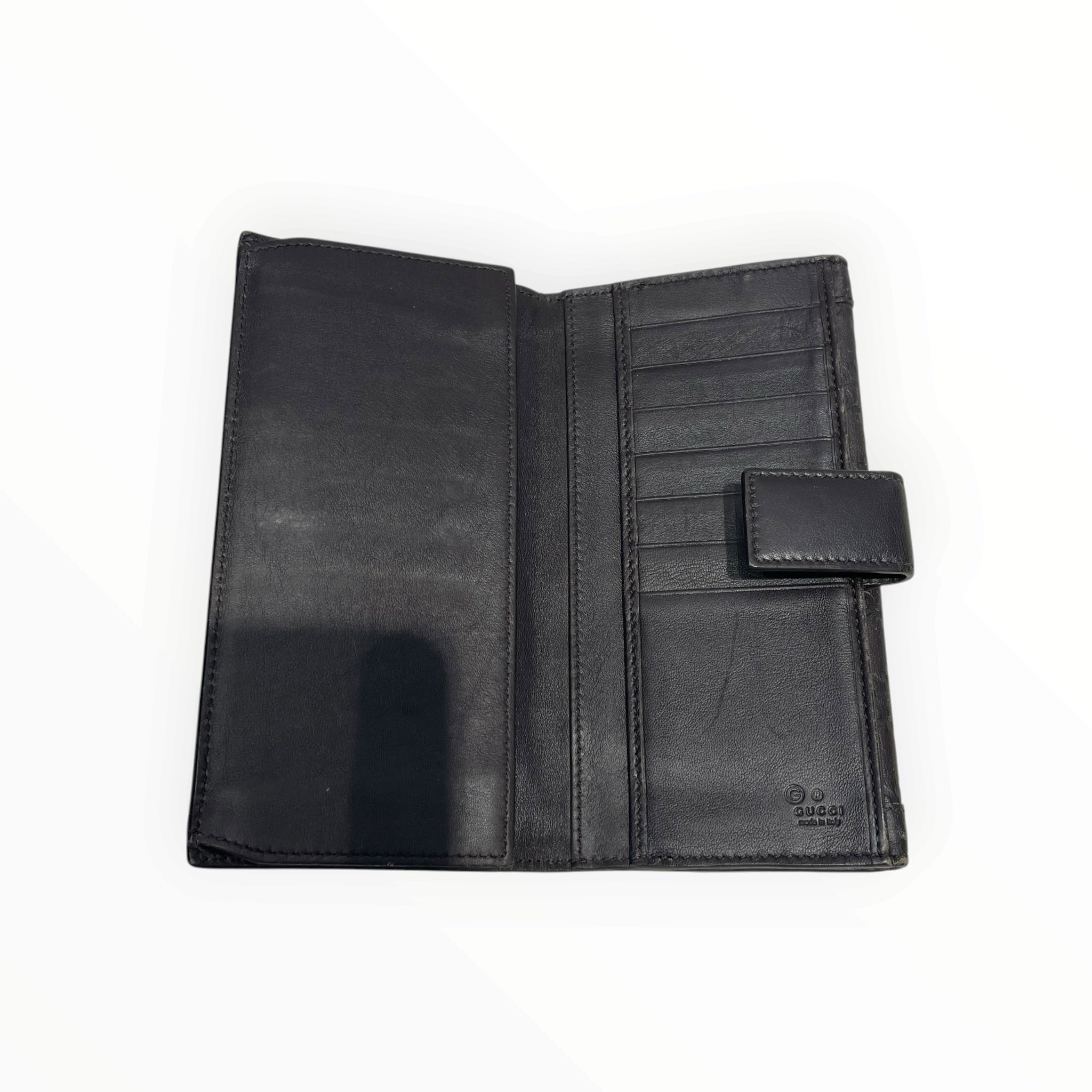 GUCCI/Long Wallet/Leather/Brown/M's/GG Continental Wallet view 5