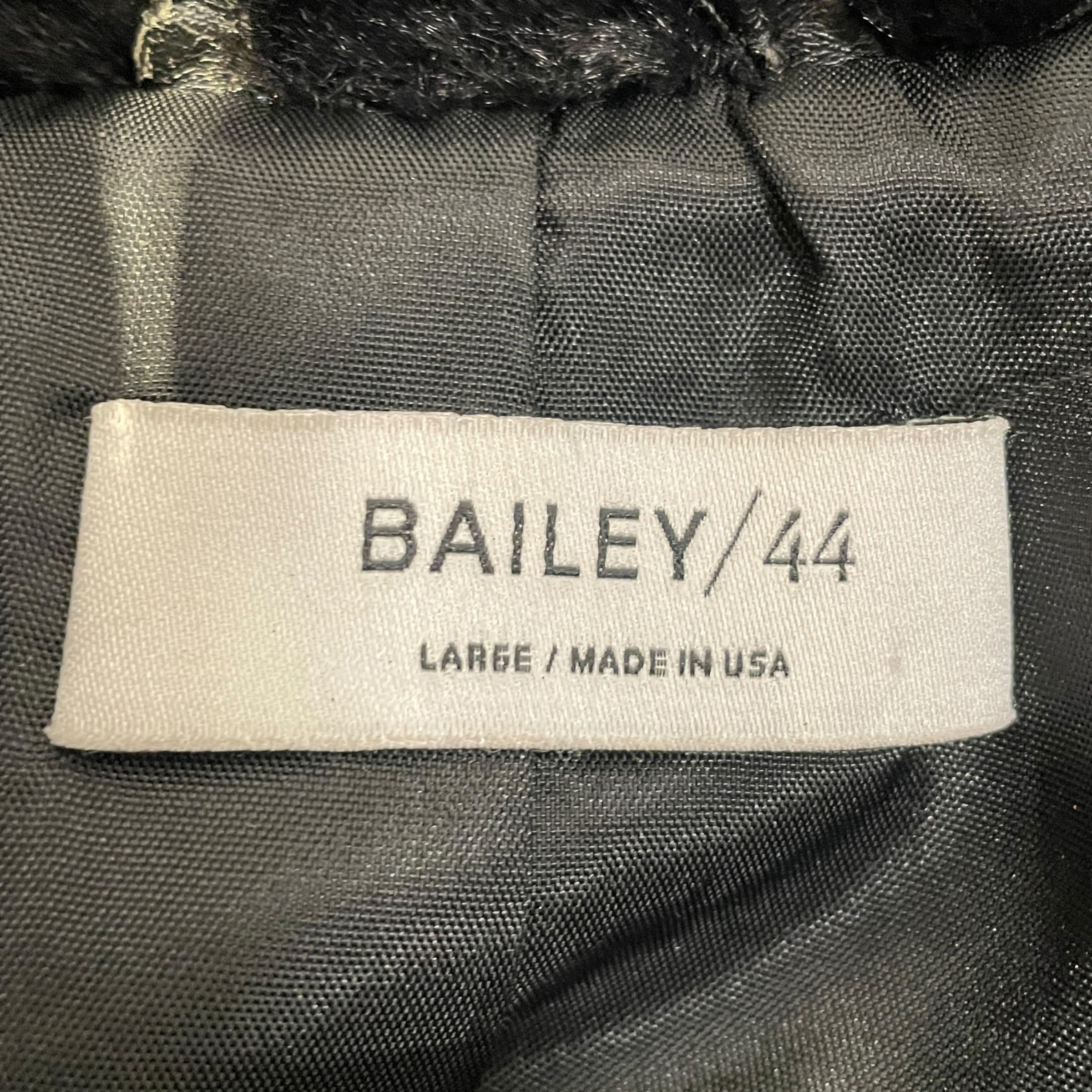 BAILEY/Jacket/L/Fake Fur/BLK/ view 3