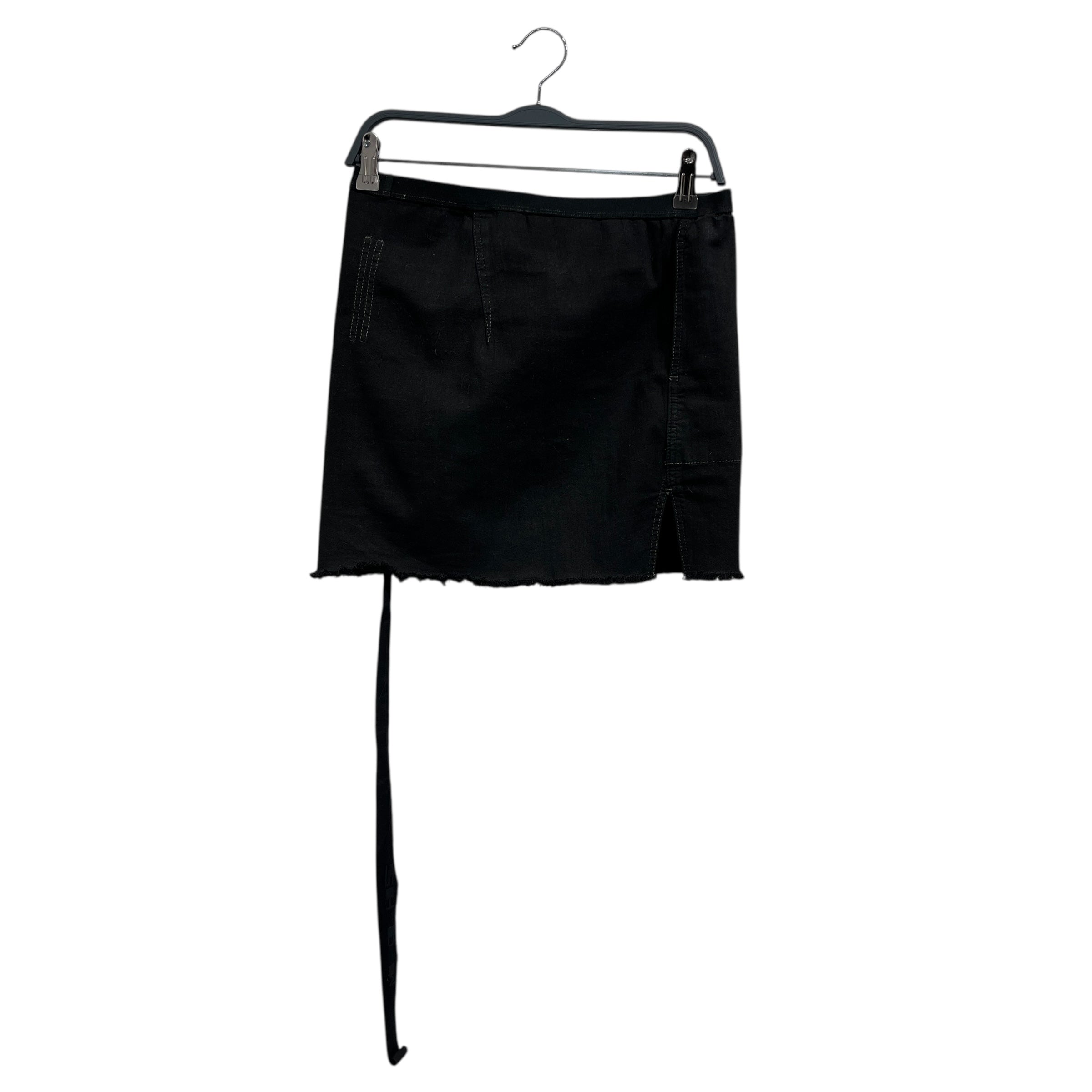 Rick Owens/Skirt/M/Cotton/BLK/ view 1