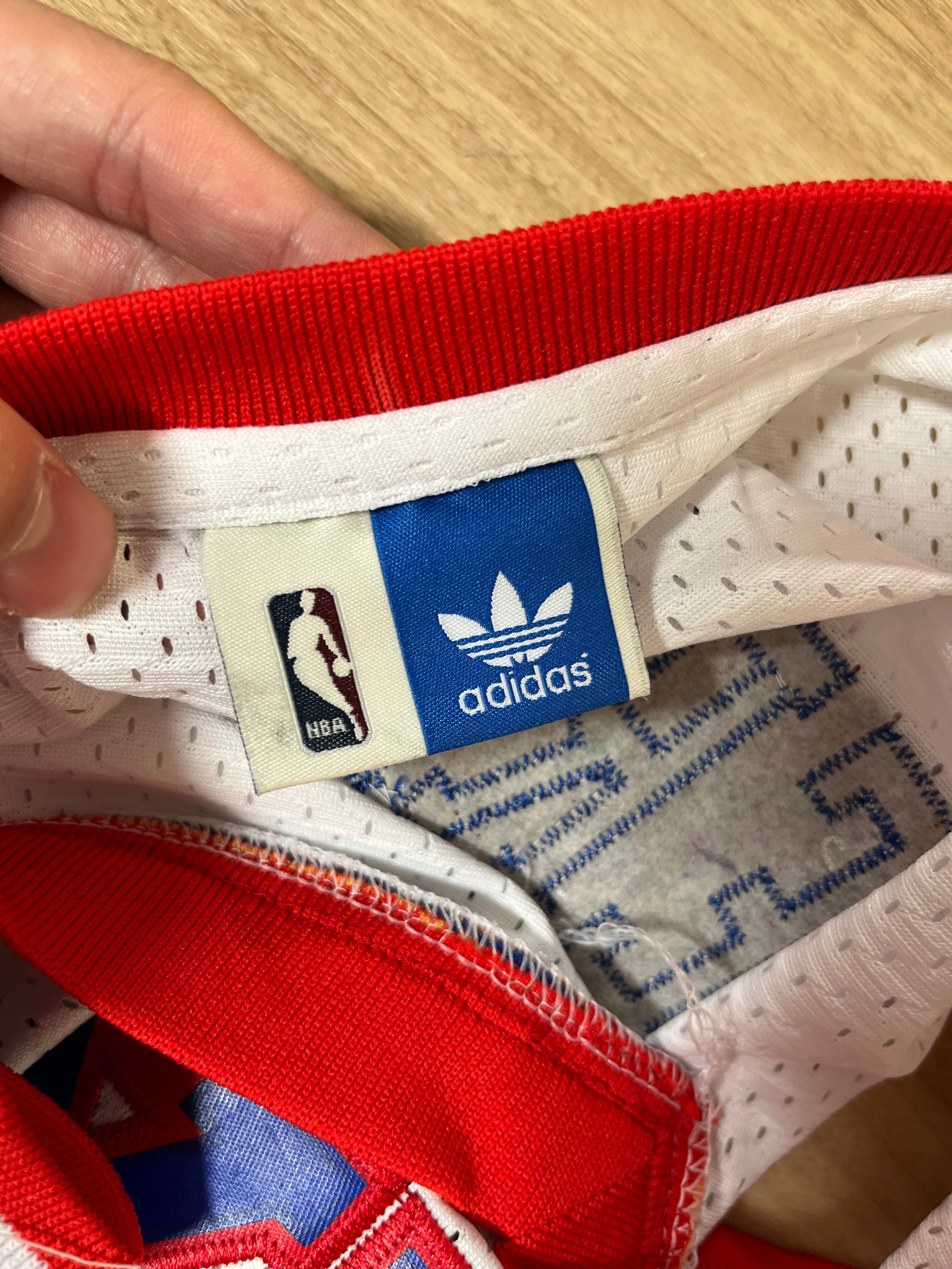 adidas/T-Shirt/XL/Nylon/WHT/ERVING/Jersey view 3