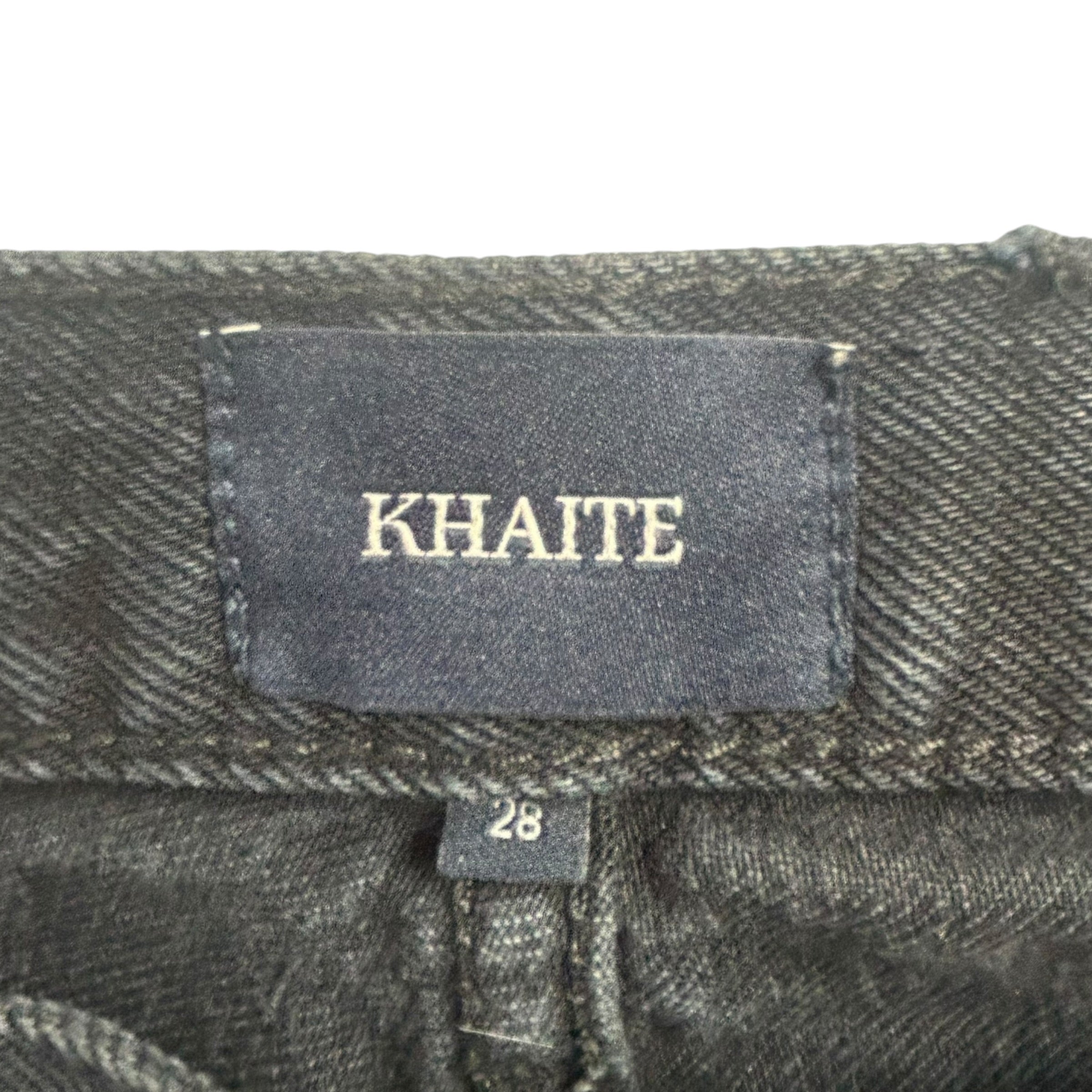 KHAITE/Pants/28/Cotton/BLK/ view 3