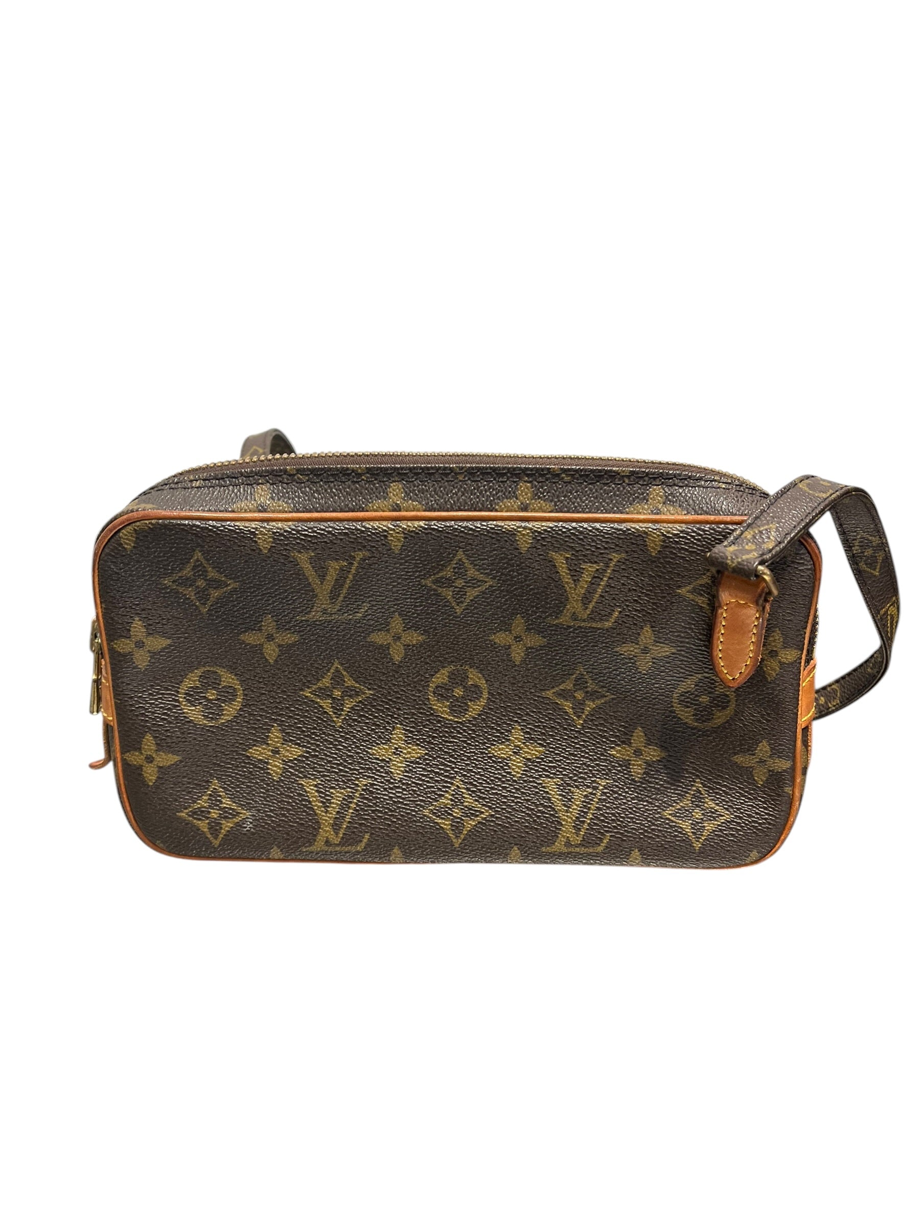 LOUIS VUITTON/Cross Body Bag/Monogram/Leather/BRW/VINTAGE MONOGRAM MINI CROSSBOD view 2