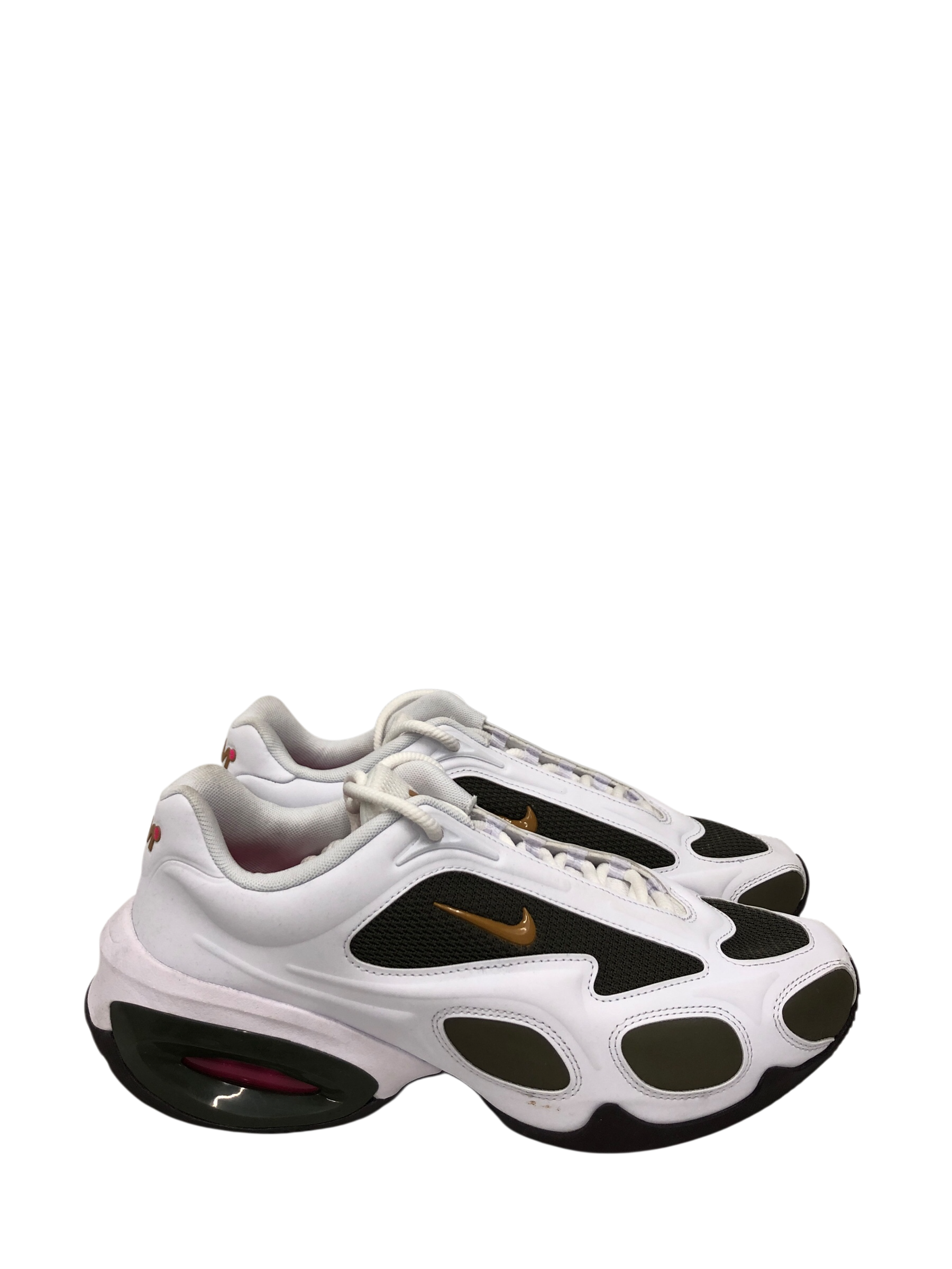 NIKE/X AIR MAX MUSE VC/Low-Sneakers/US 10.5/Nylon/KHK/HV9928-100 view 3