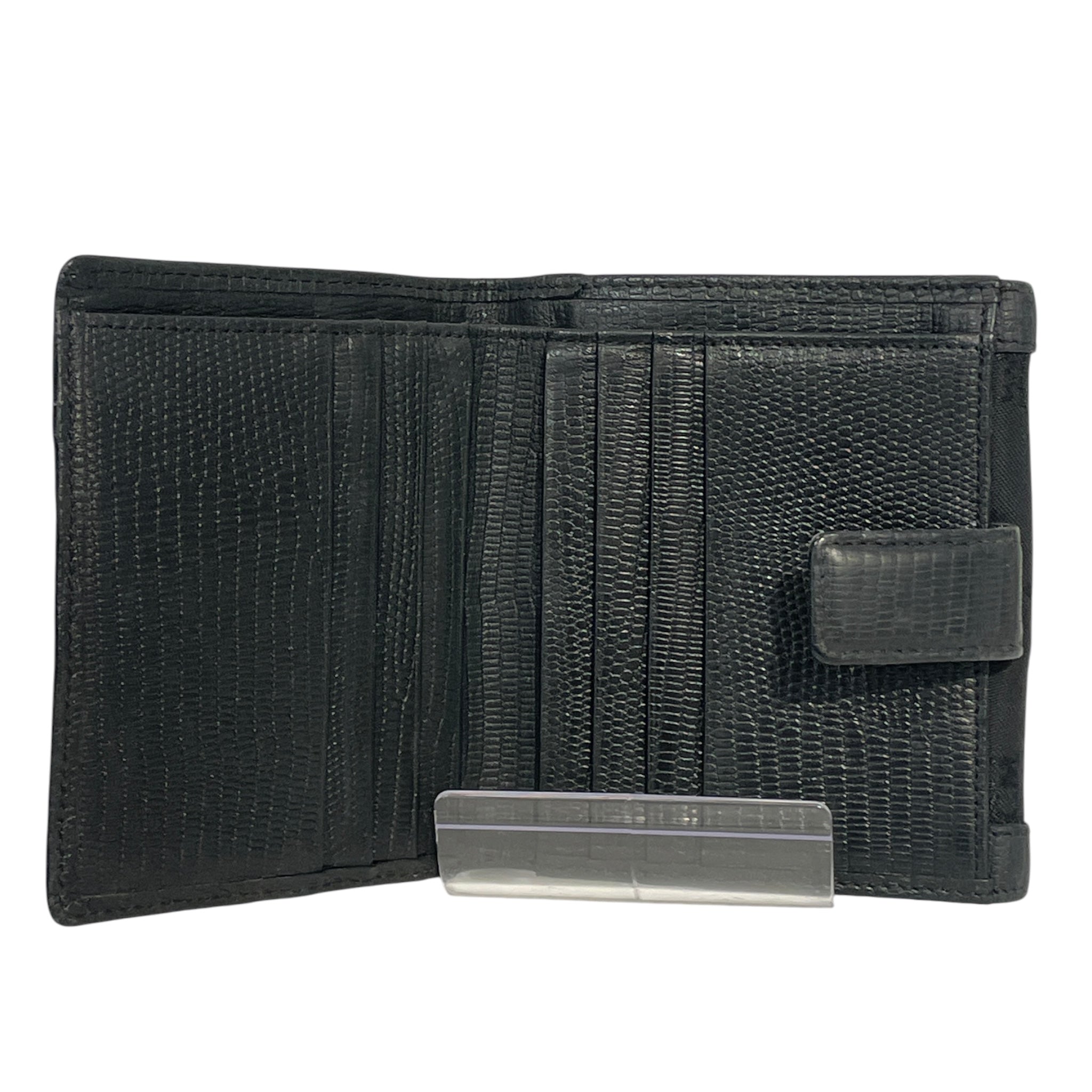 MCM/Wallet/Monogram/Cotton/BLK/60488 view 4