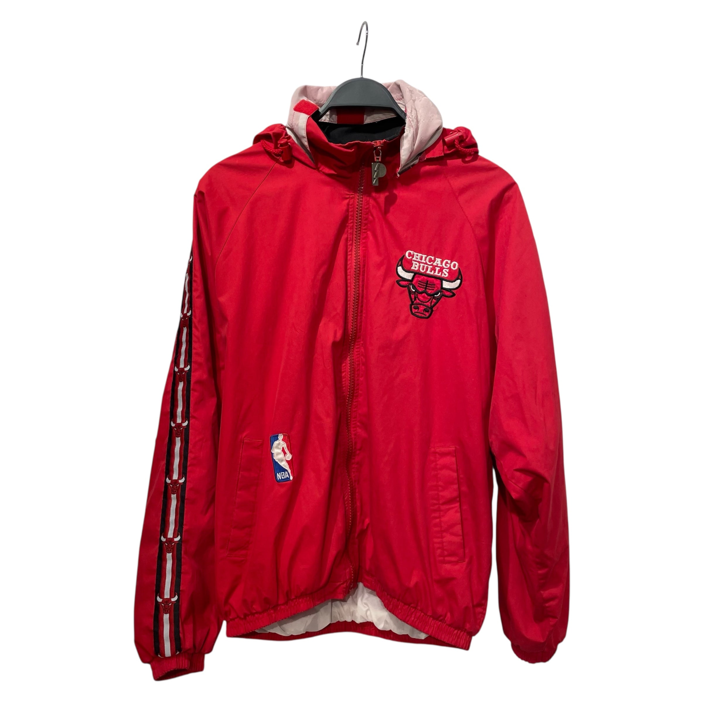 Vintage/Windbreaker/M/Nylon/RED/Chicago Bull Pro Layer Windbreaker view 1