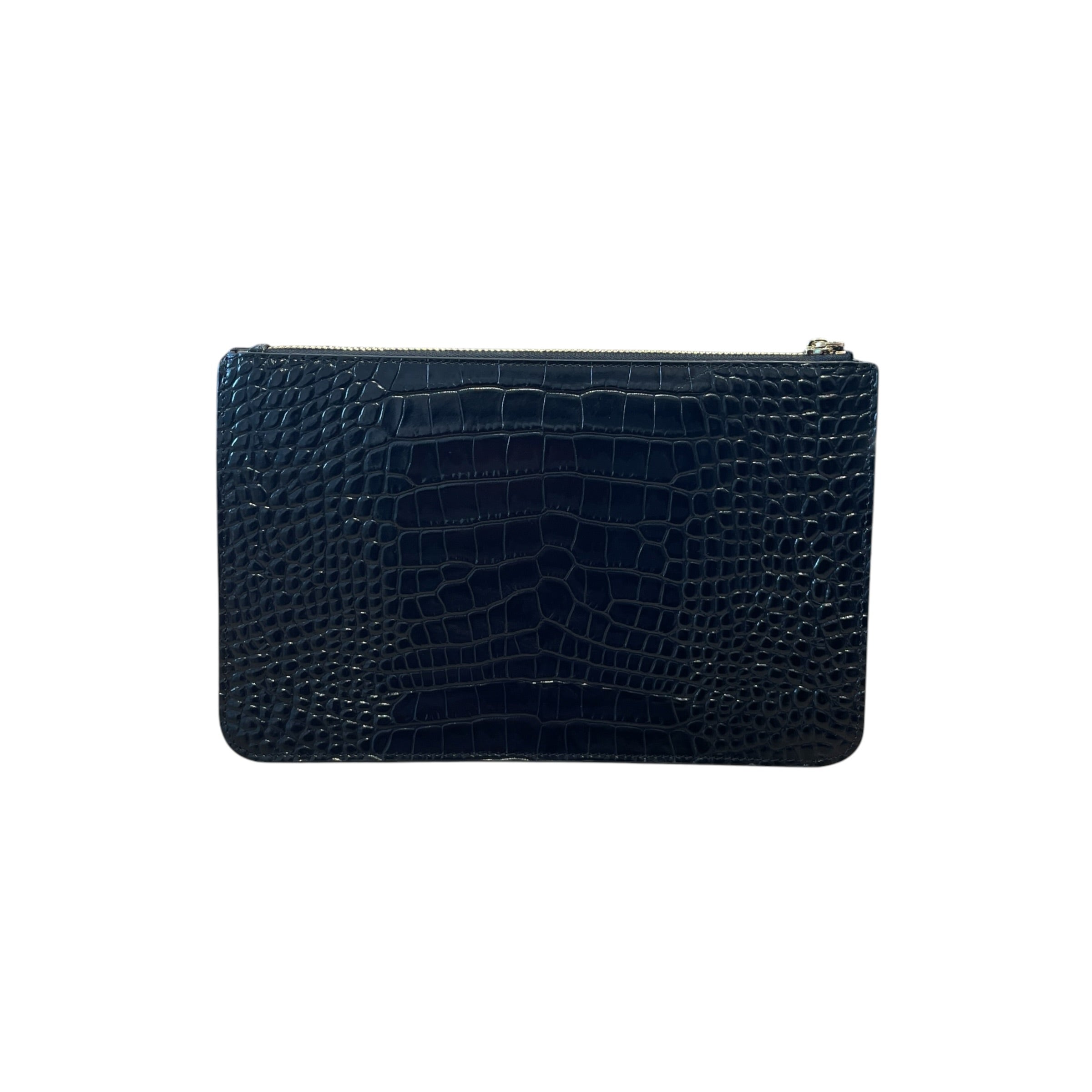TOTEME/Clutch Bag/Animal Pattern/Leather/BLK/ view 2