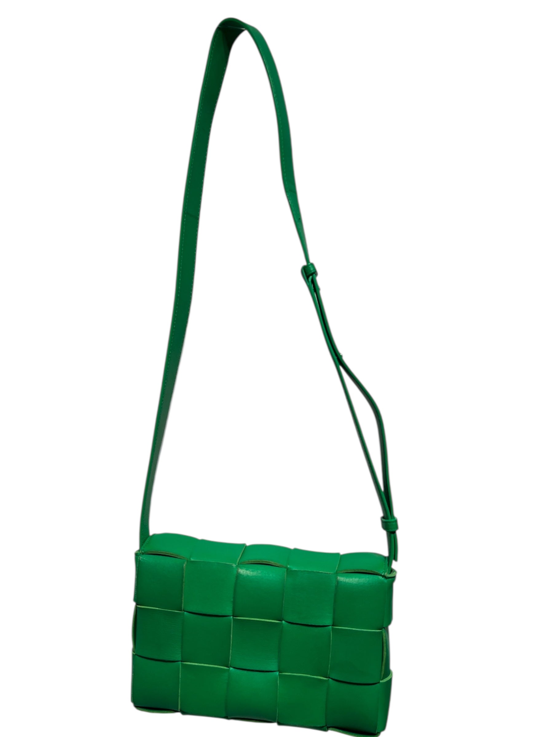 BOTTEGA VENETA/Cross Body Bag/Leather/GRN/ view 2