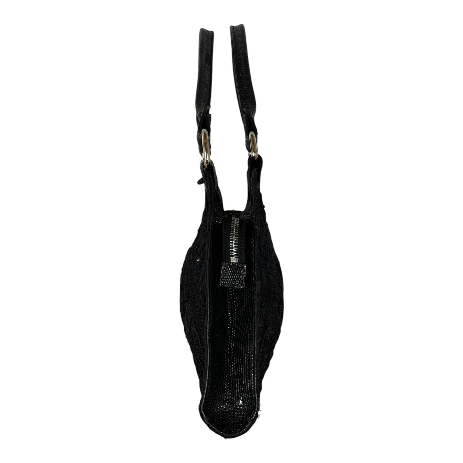 FENDI/Hand Bag/BLK/DEVIL TRAPEZOID BAG view 3